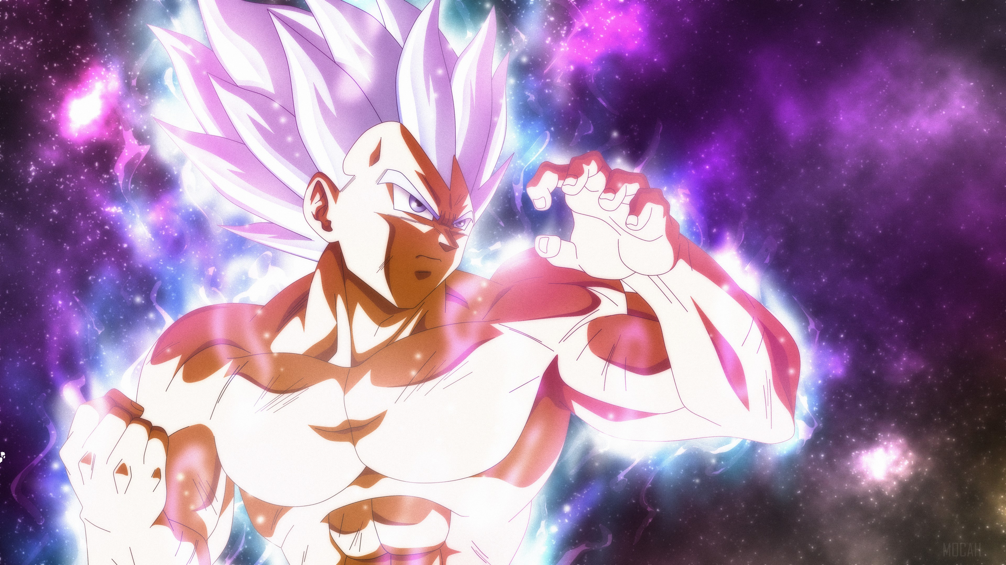Vegeta in Ultra Instinct from Dragon Ball 4K HD Wallpaper