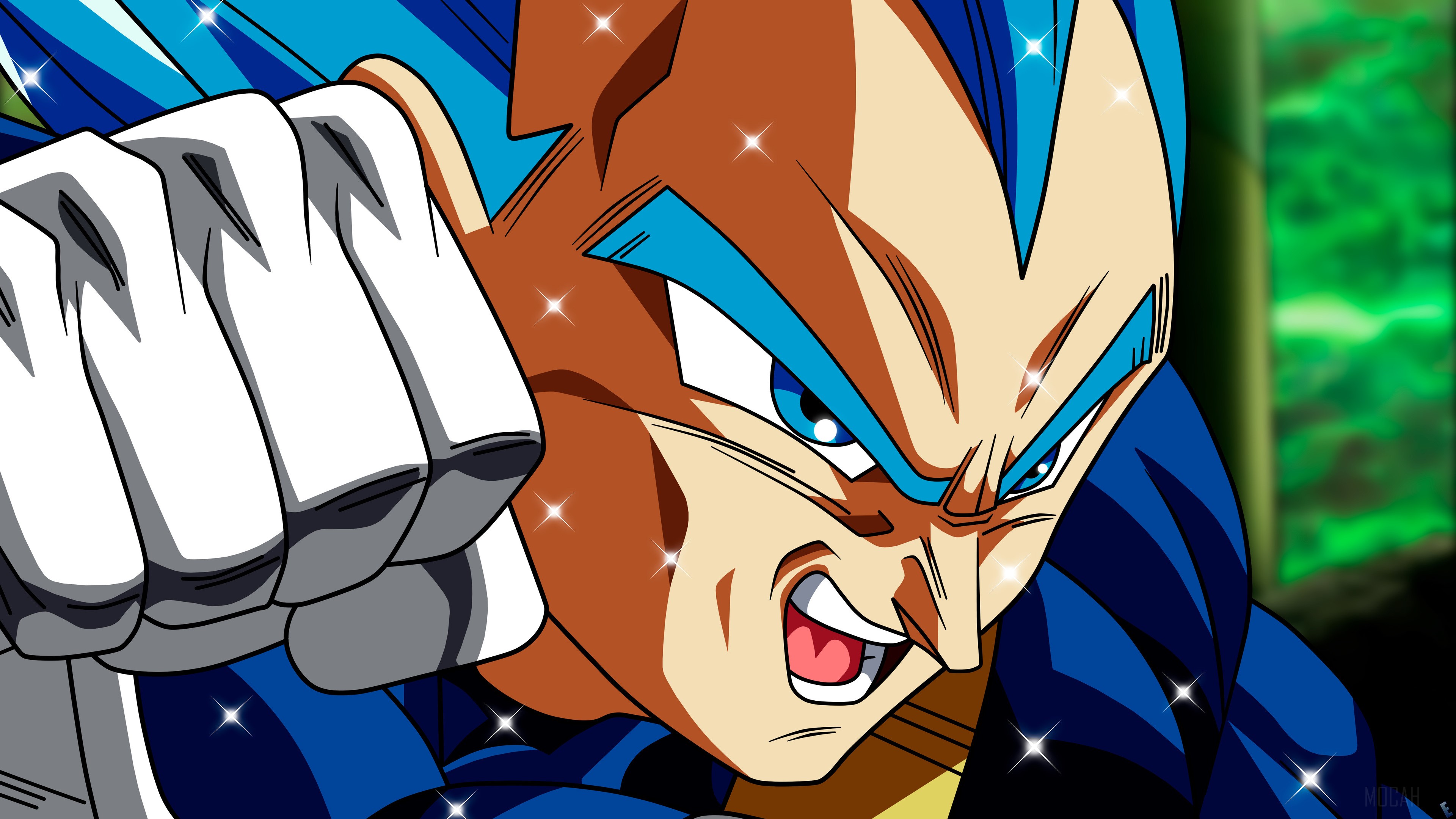 Vegeta from Dragon Ball Super 4K HD Wallpaper