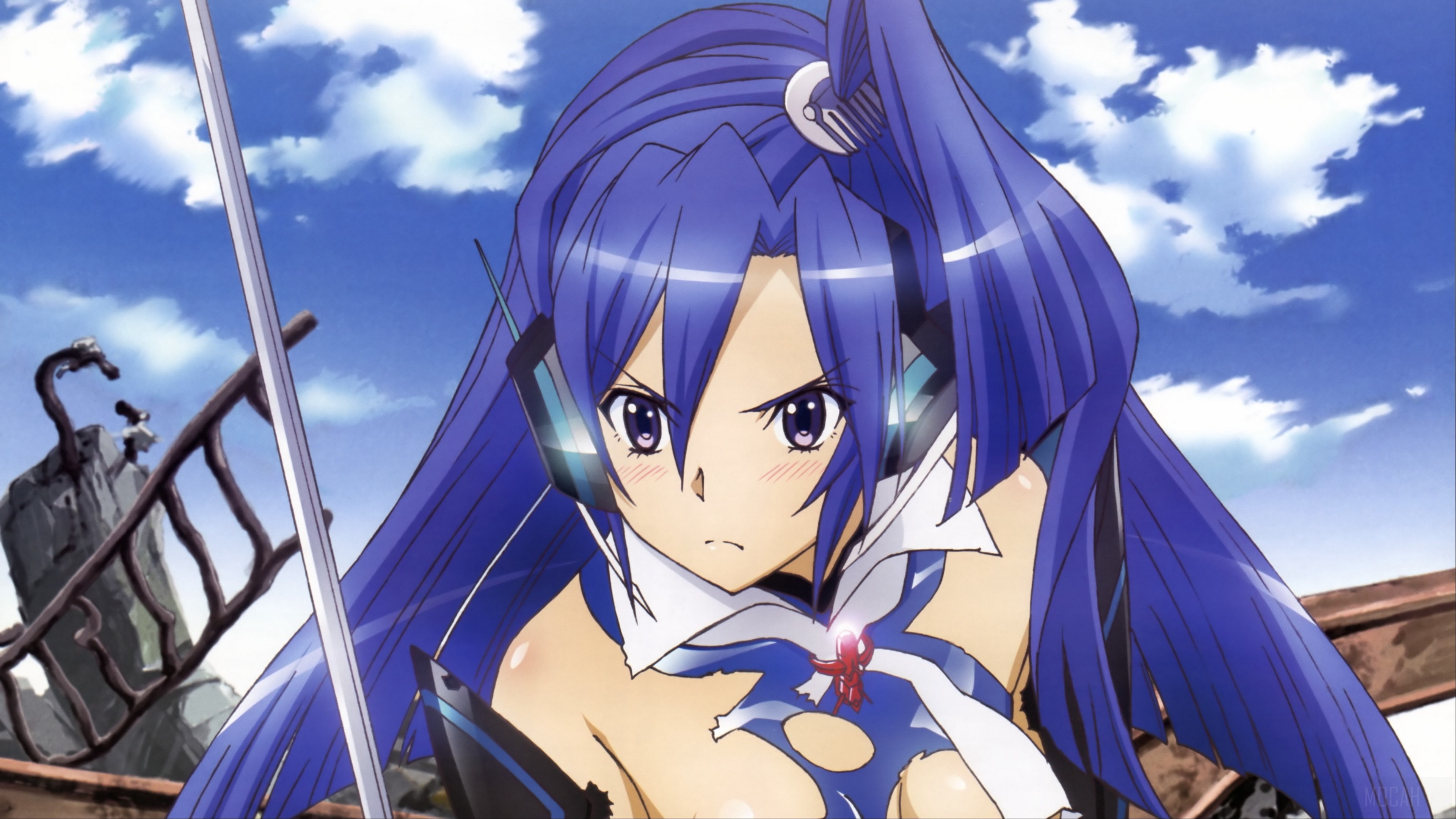 Hibiki Tachibana from Senki Zesshou Symphogear HD Wallpaper