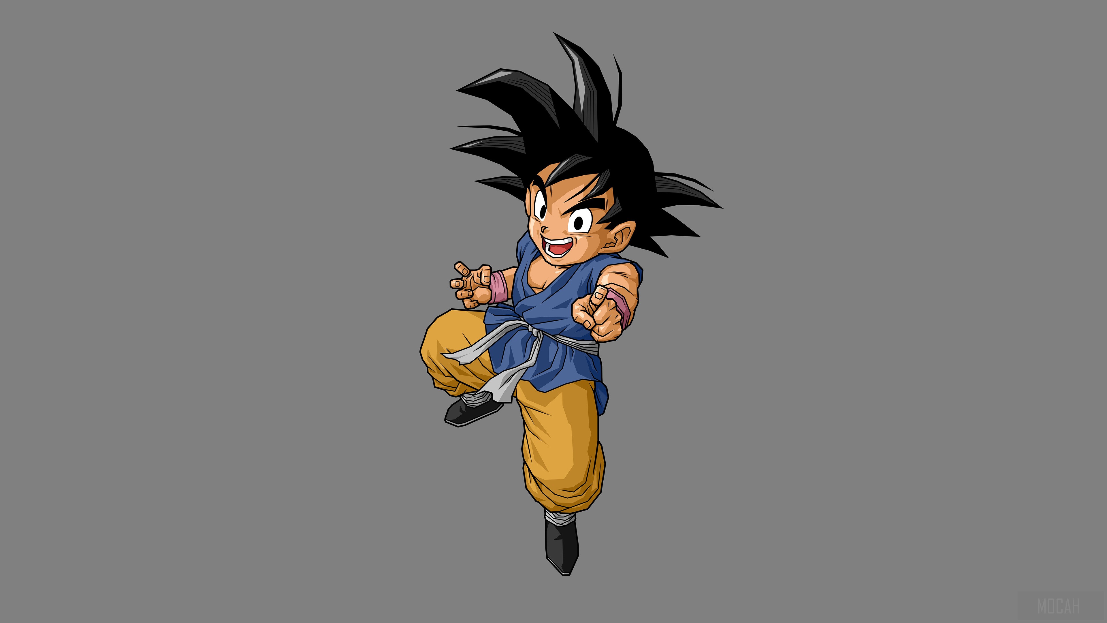 Son Goku from Dragon Ball in 4K HD Wallpaper