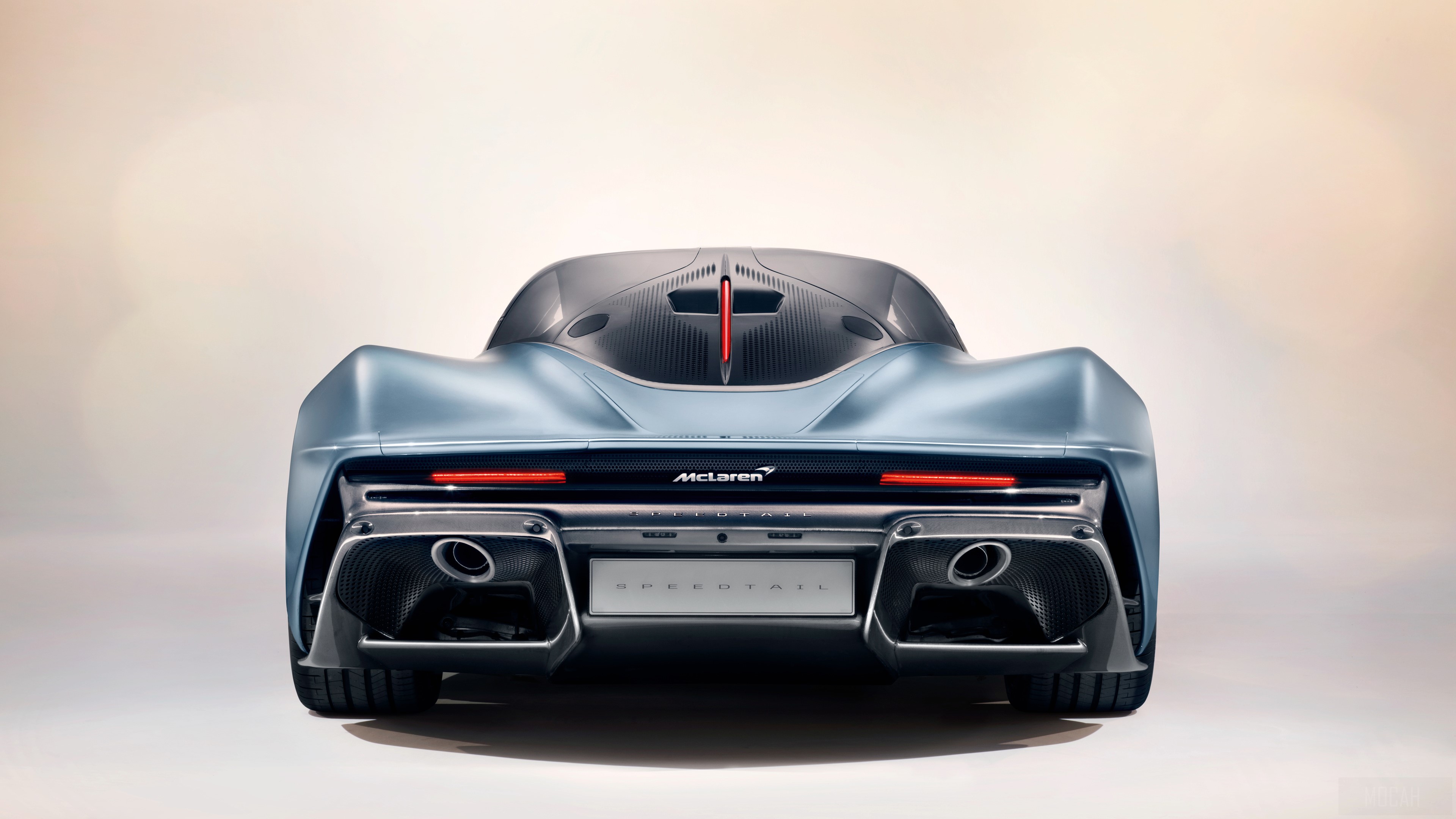 McLaren Speedtail 2018 Rear HD Wallpaper