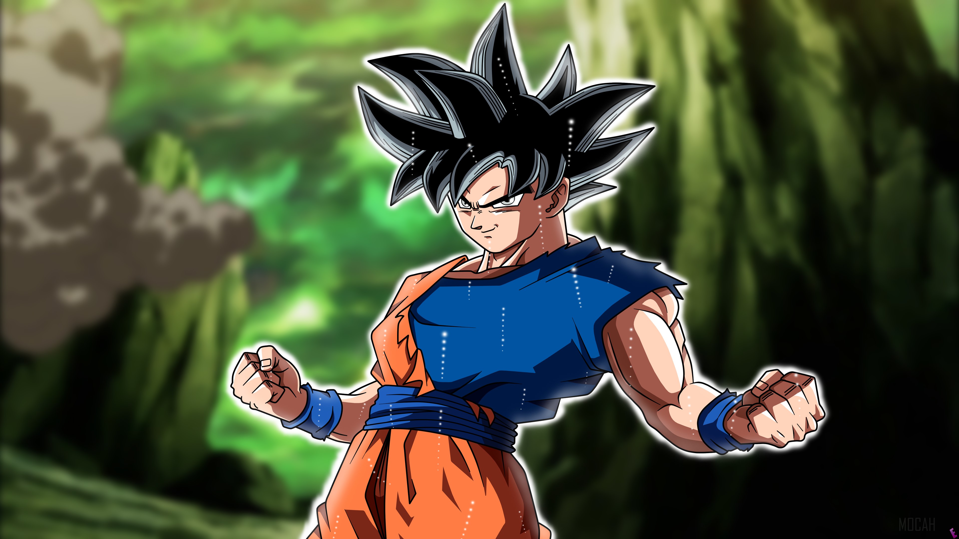 Goku from Dragon Ball Super in 4K HD Wallpaper