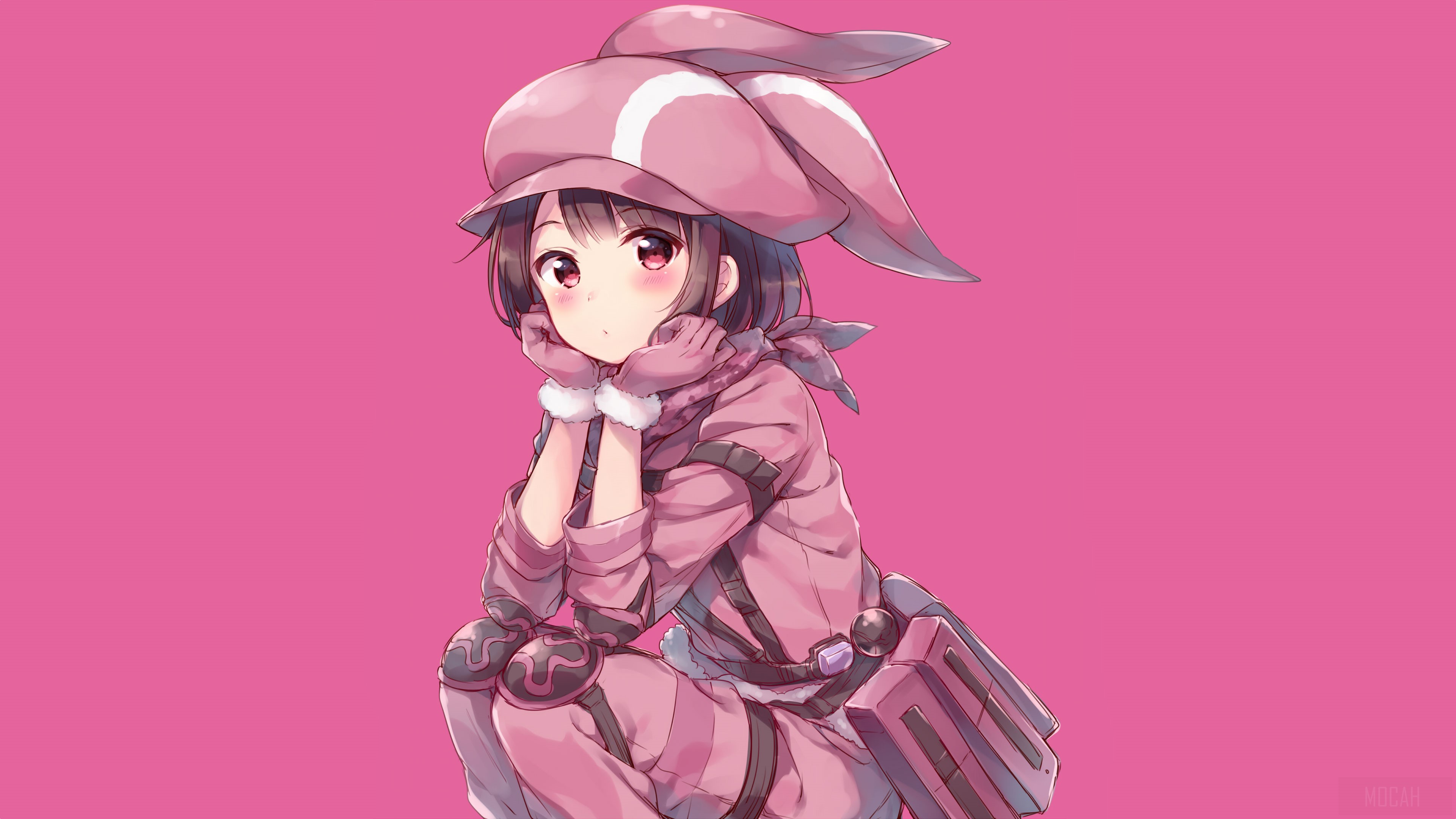 LLENN from Sword Art Online Alternative Gun Gale Online 4K HD Wallpaper