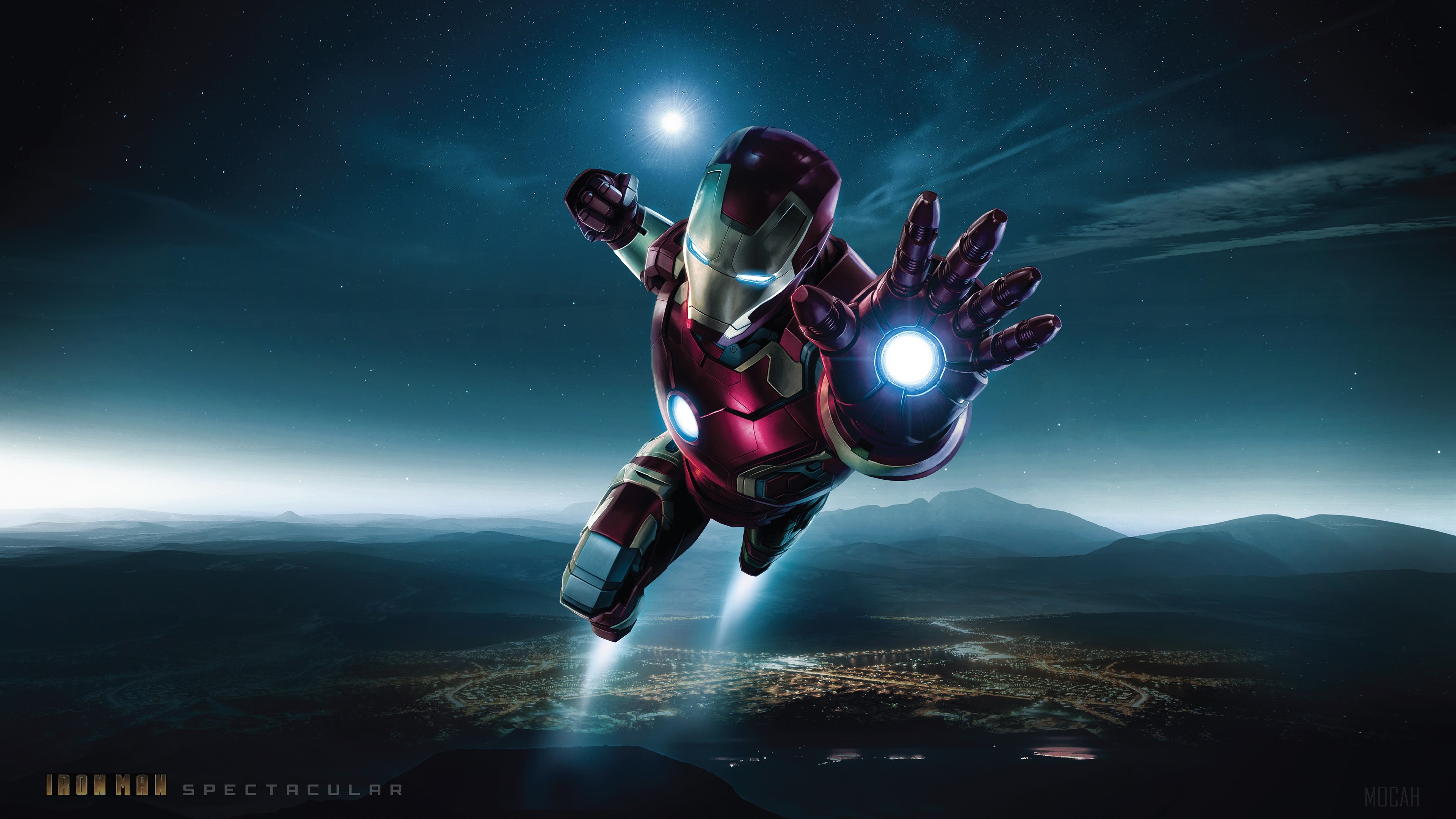 Iron Man Spectacular 4K HD Wallpaper