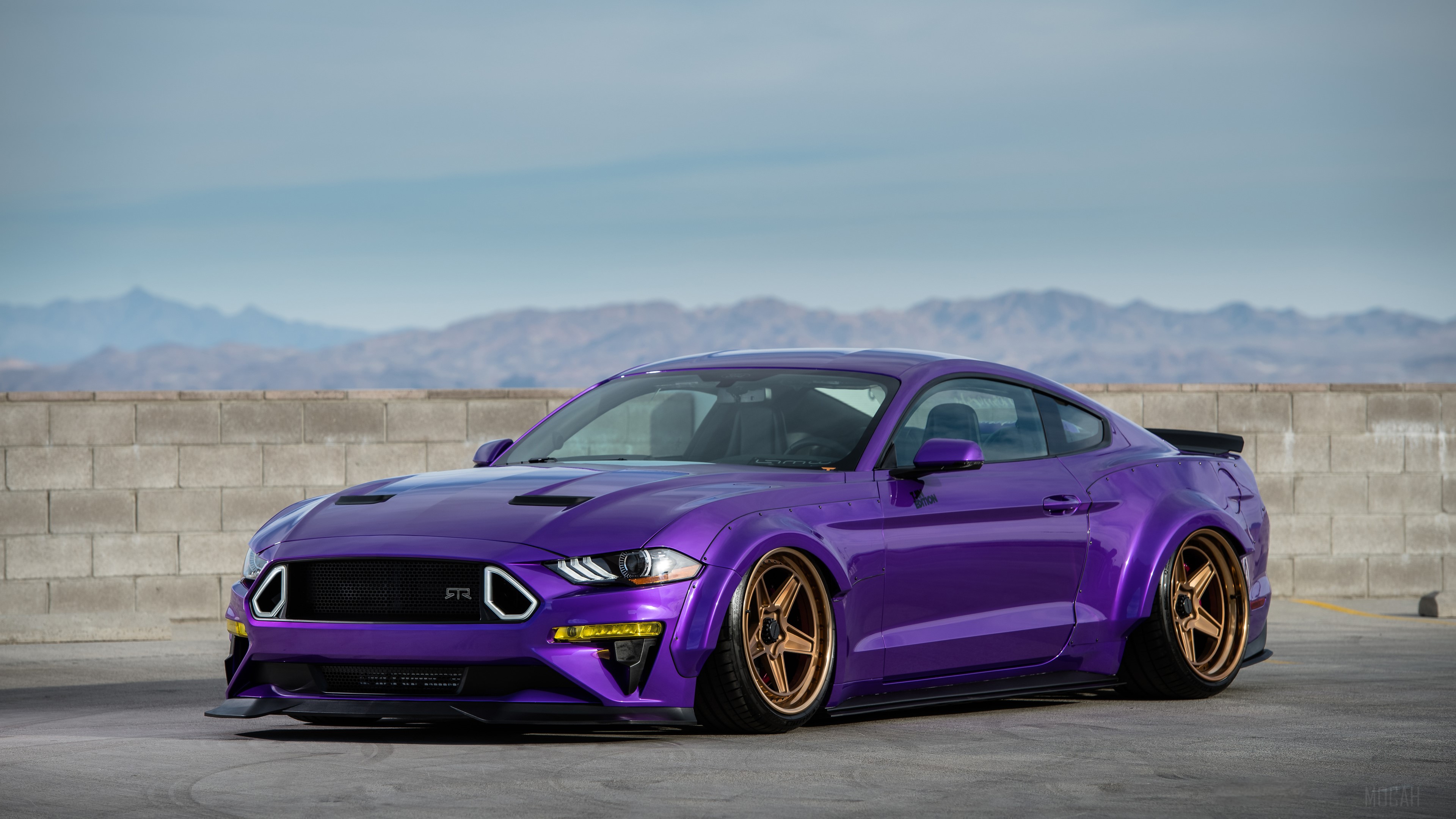 TJIN Edition Ford Mustang EcoBoost 2018 HD Wallpaper