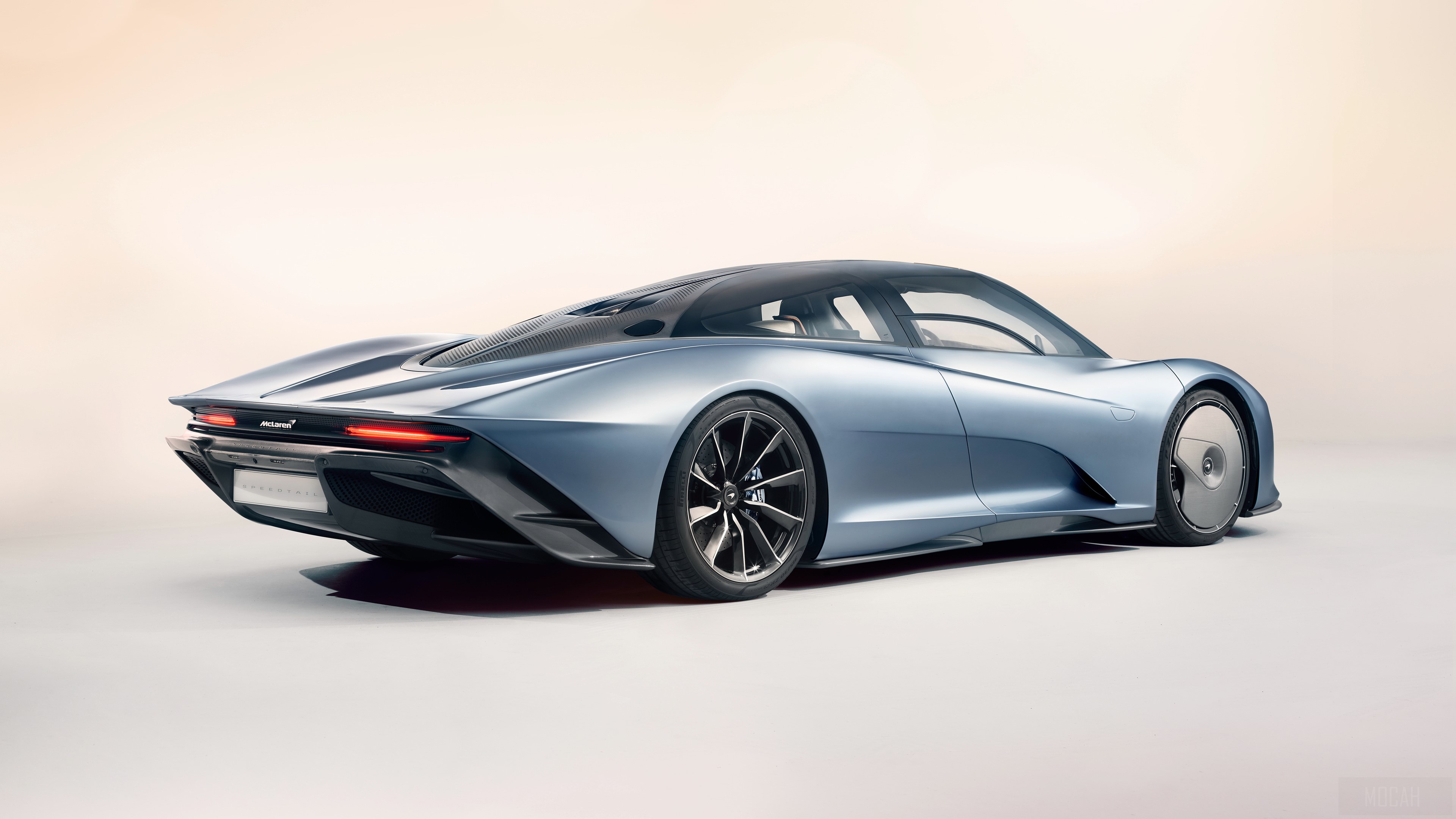 McLaren Speedtail 2018 Rear View HD Wallpaper