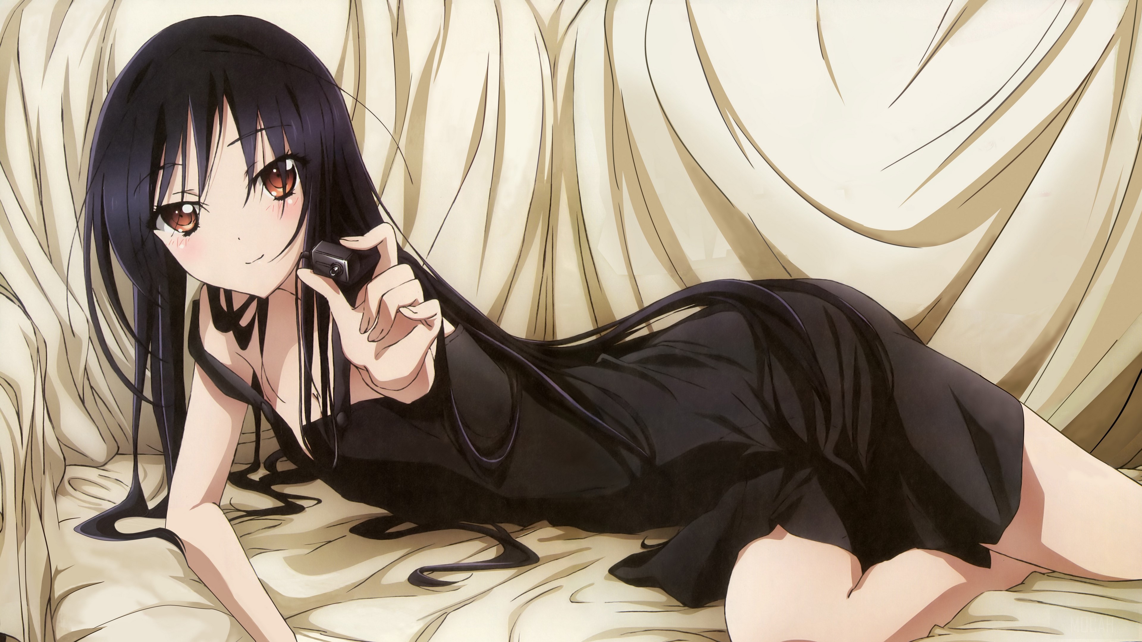 Girl from Accel World holding a camera HD Wallpaper