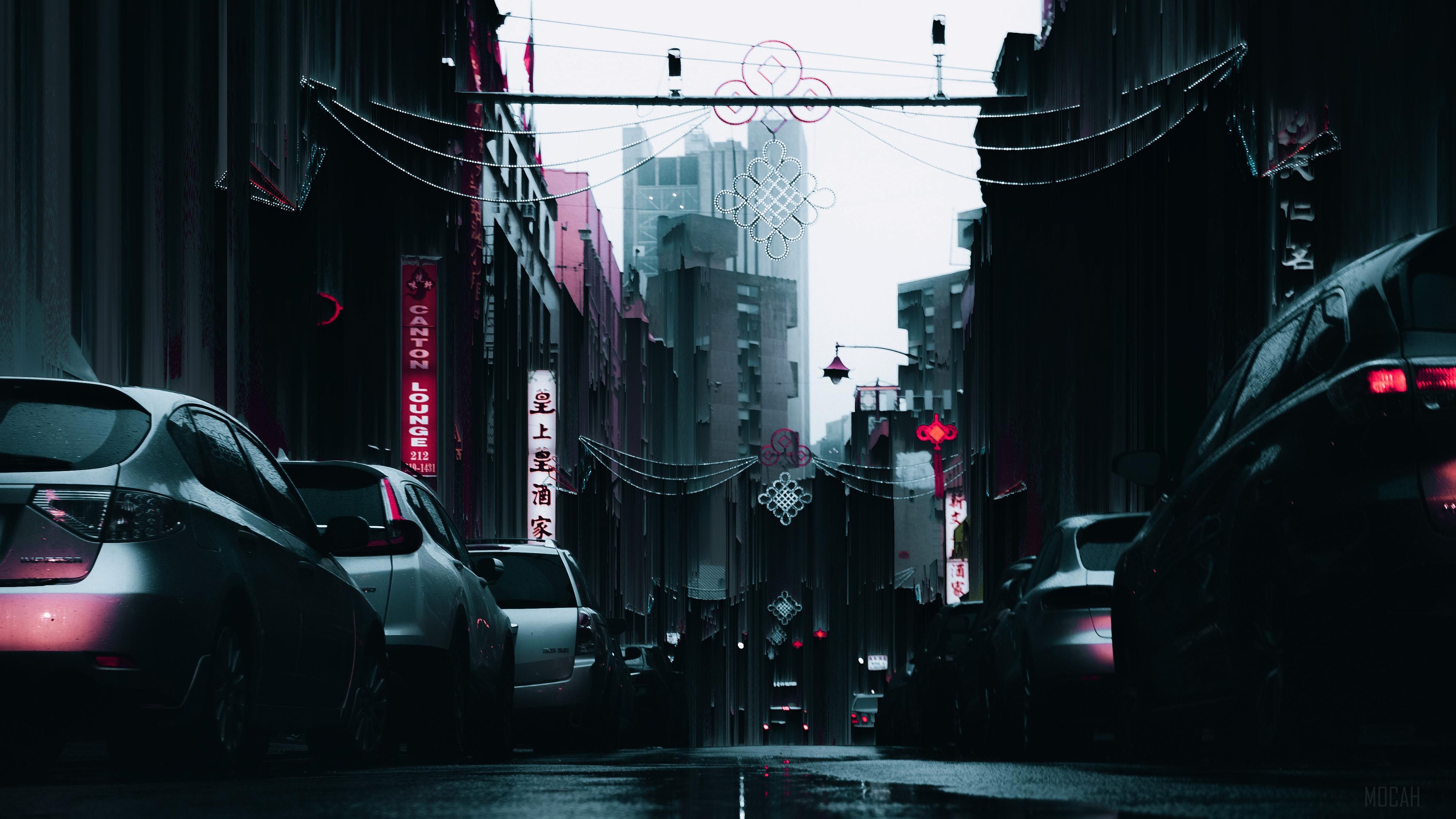 Fallen Streets HD Wallpaper