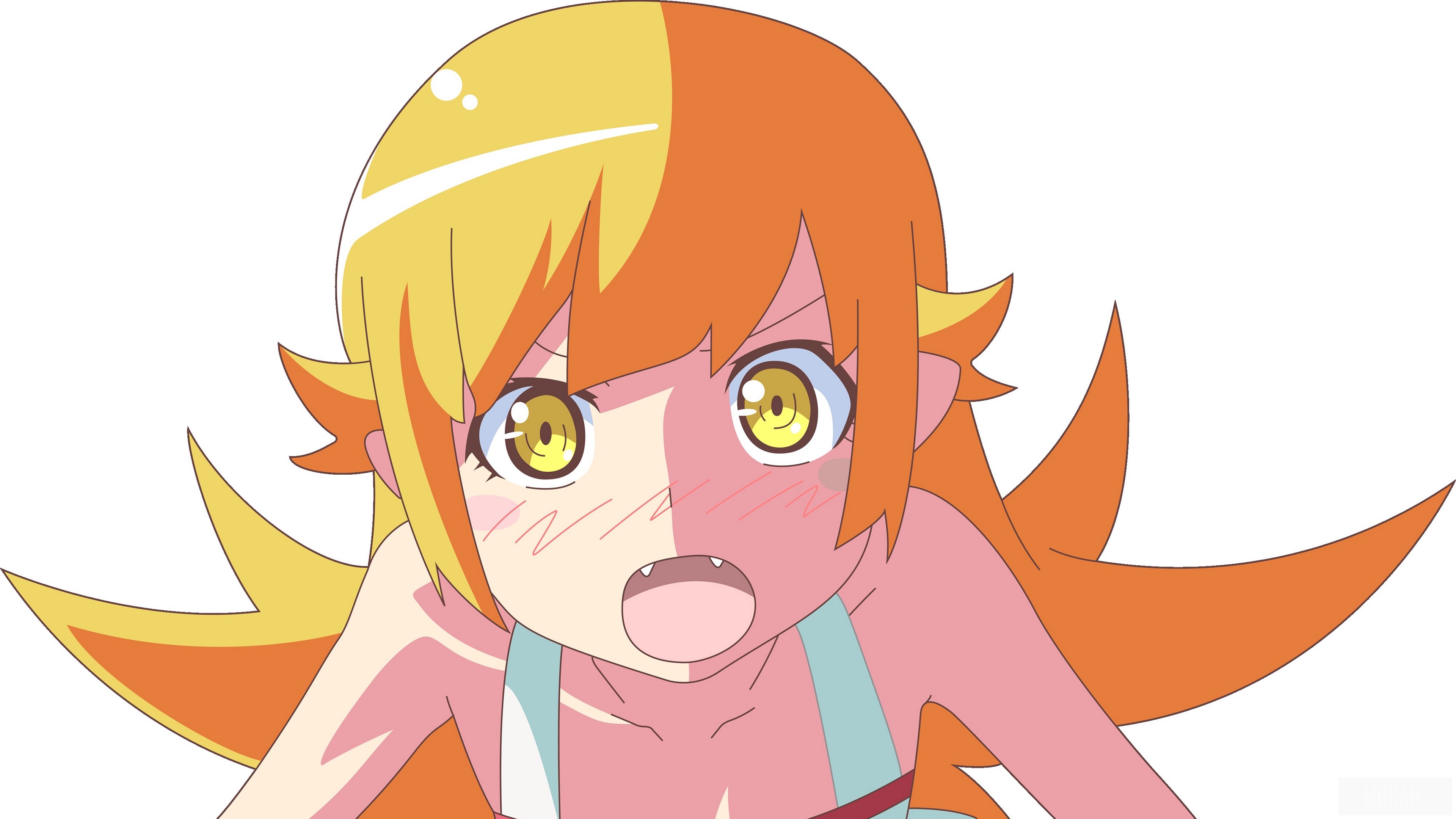 Oshino Shinobu from Monogatari Series HD Wallpaper