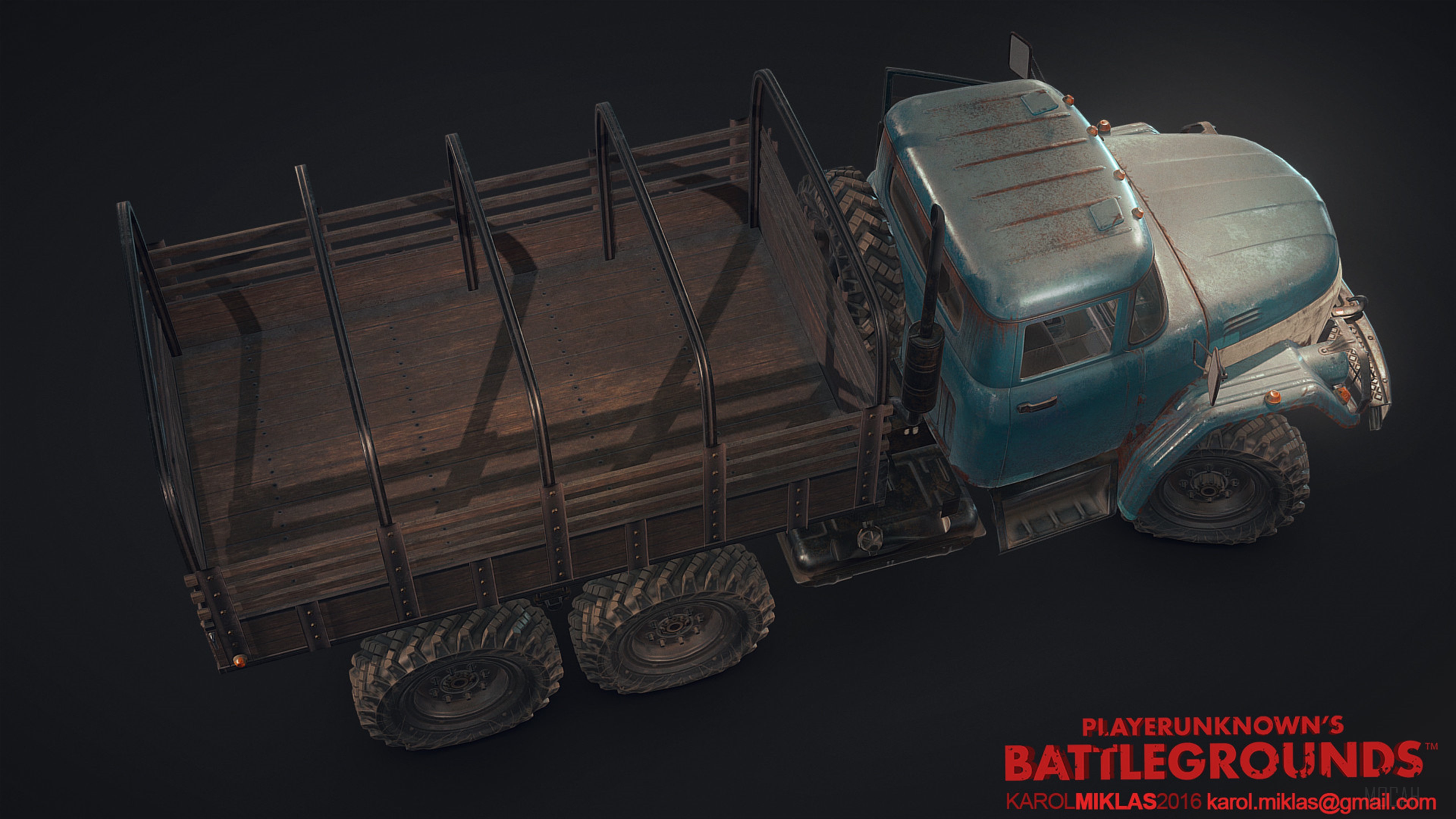 PlayerUnknown's Battlegrounds 4K Truck HD Wallpaper