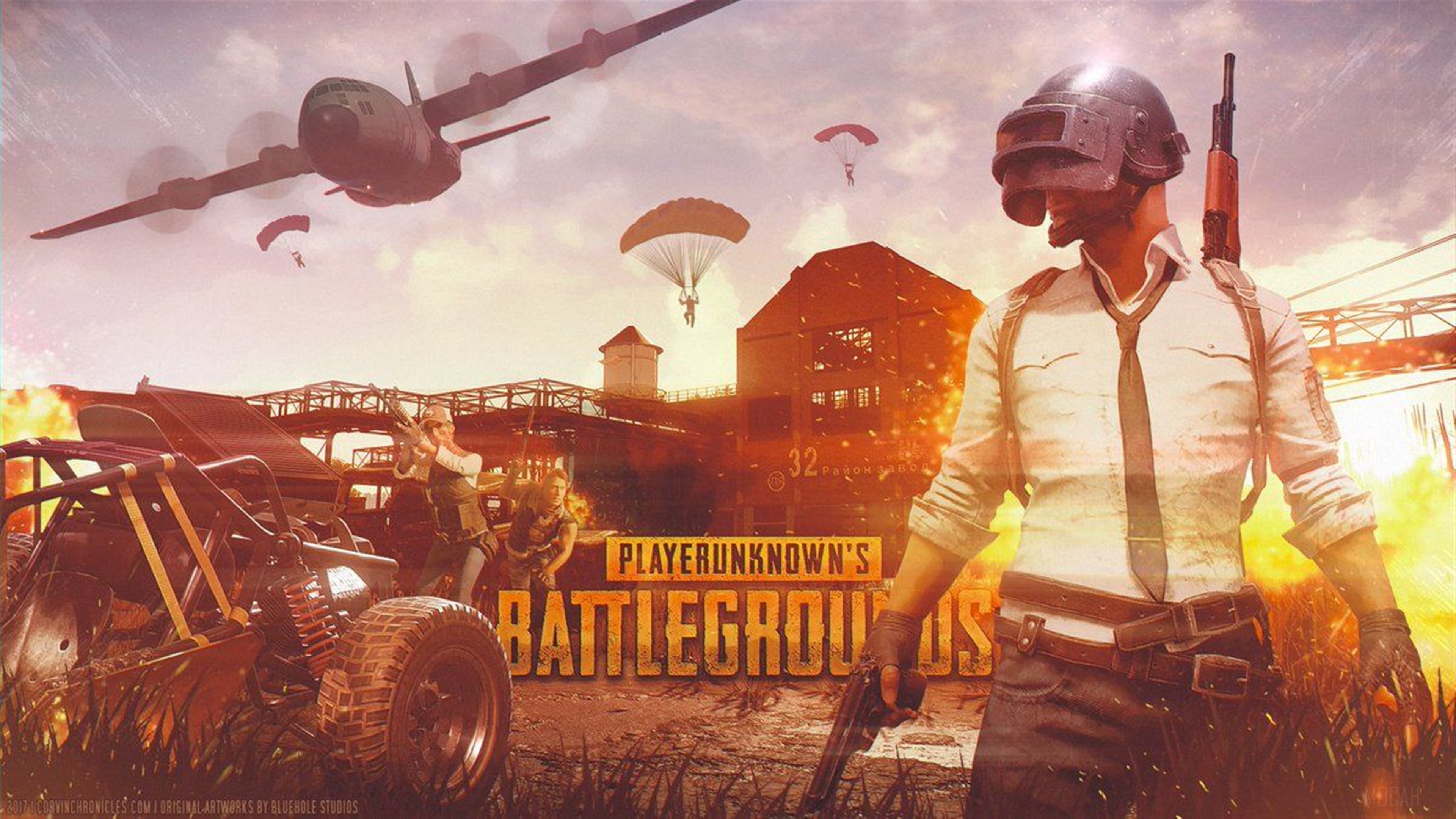 PlayerUnknown's Battlegrounds 4K HD Wallpaper