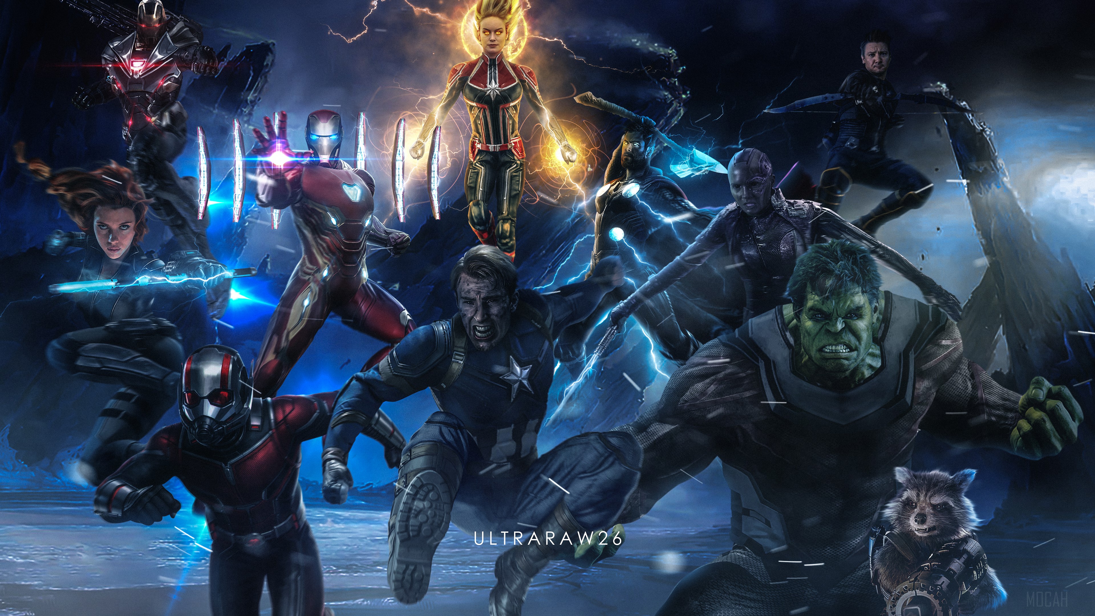 Avengers from Avengers Annihilation 4K HD Wallpaper