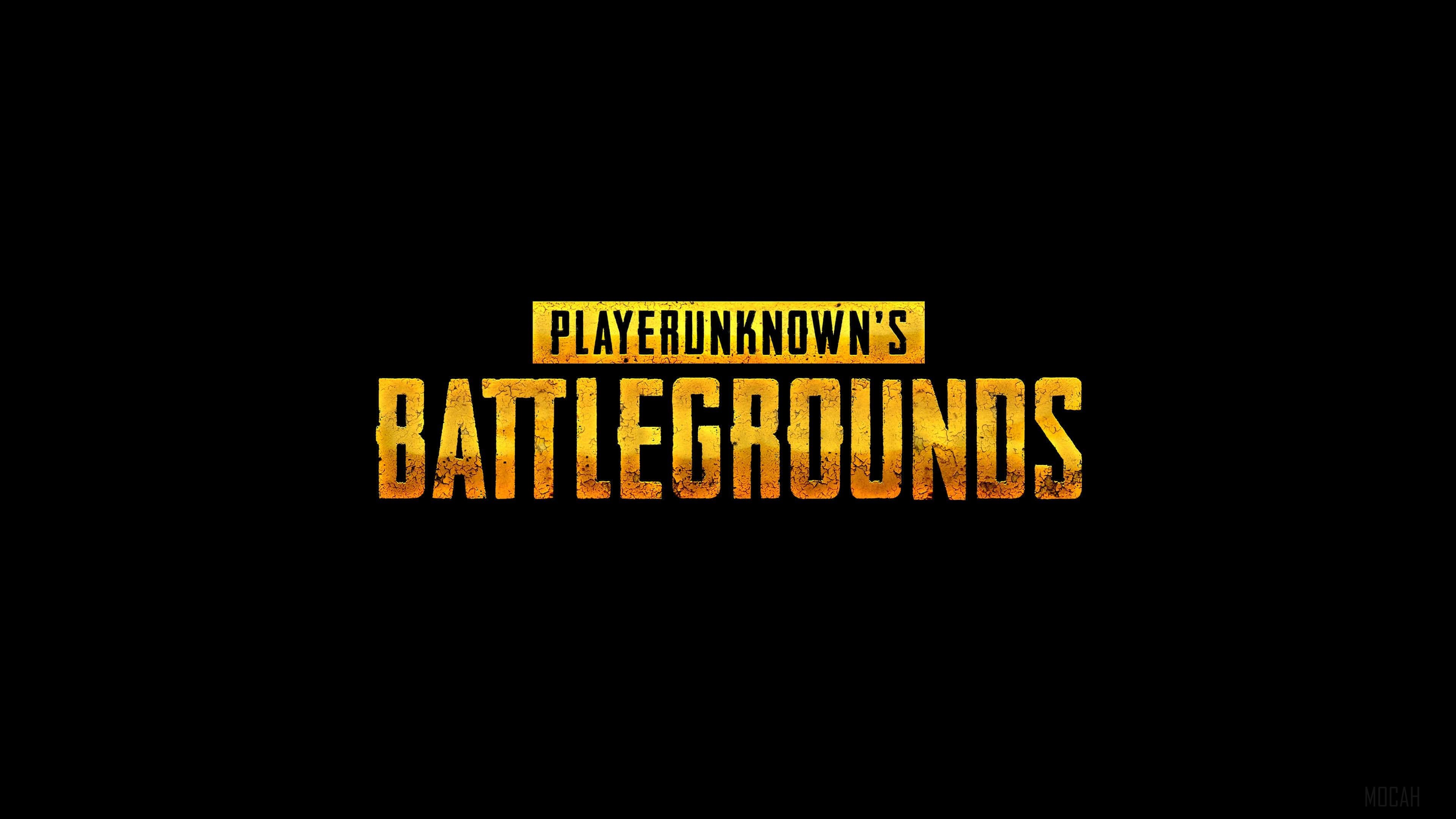 PlayerUnknown's Battlegrounds 4K Logo HD Wallpaper