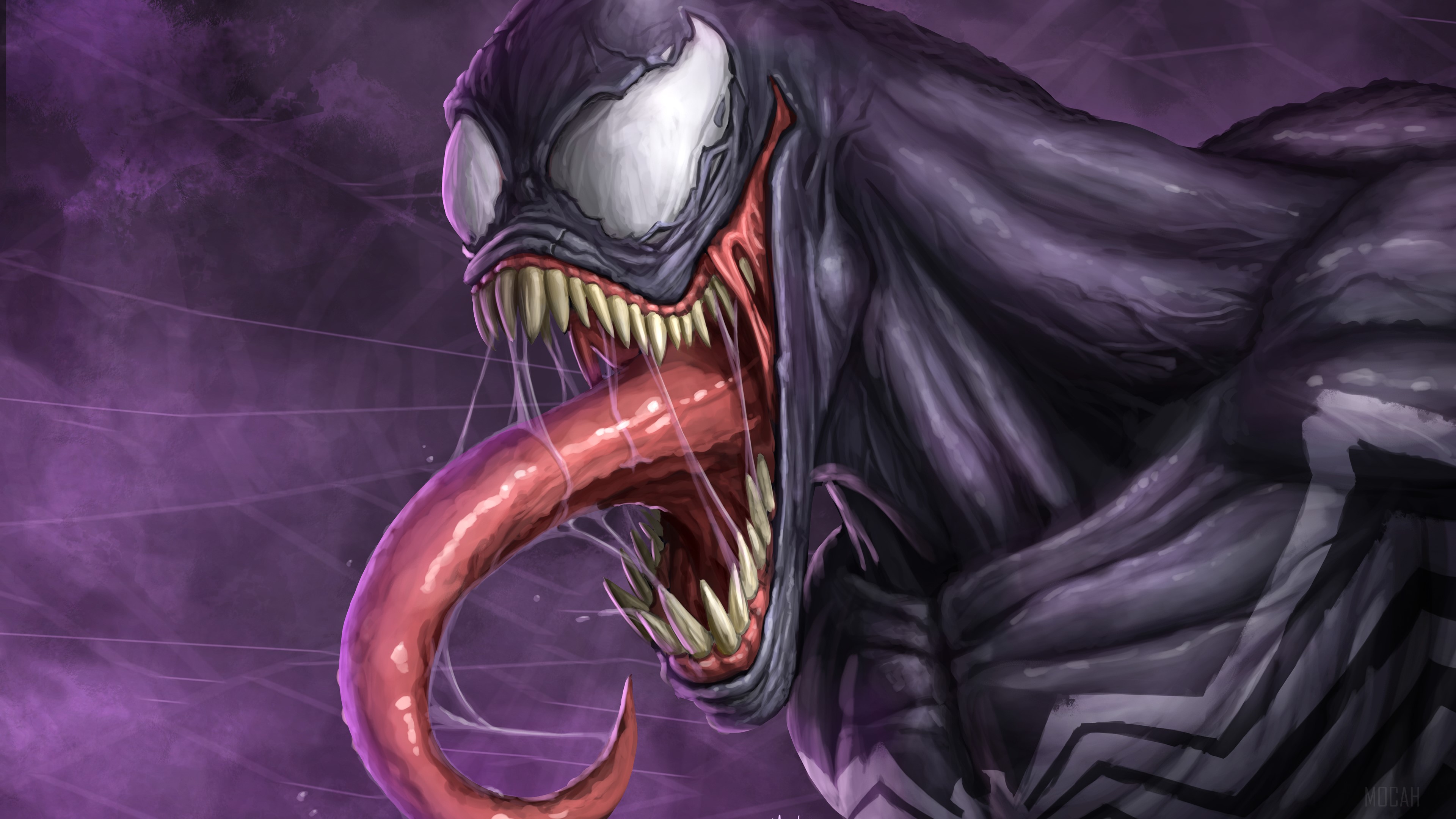 Venom 4K Digital Art HD Wallpaper