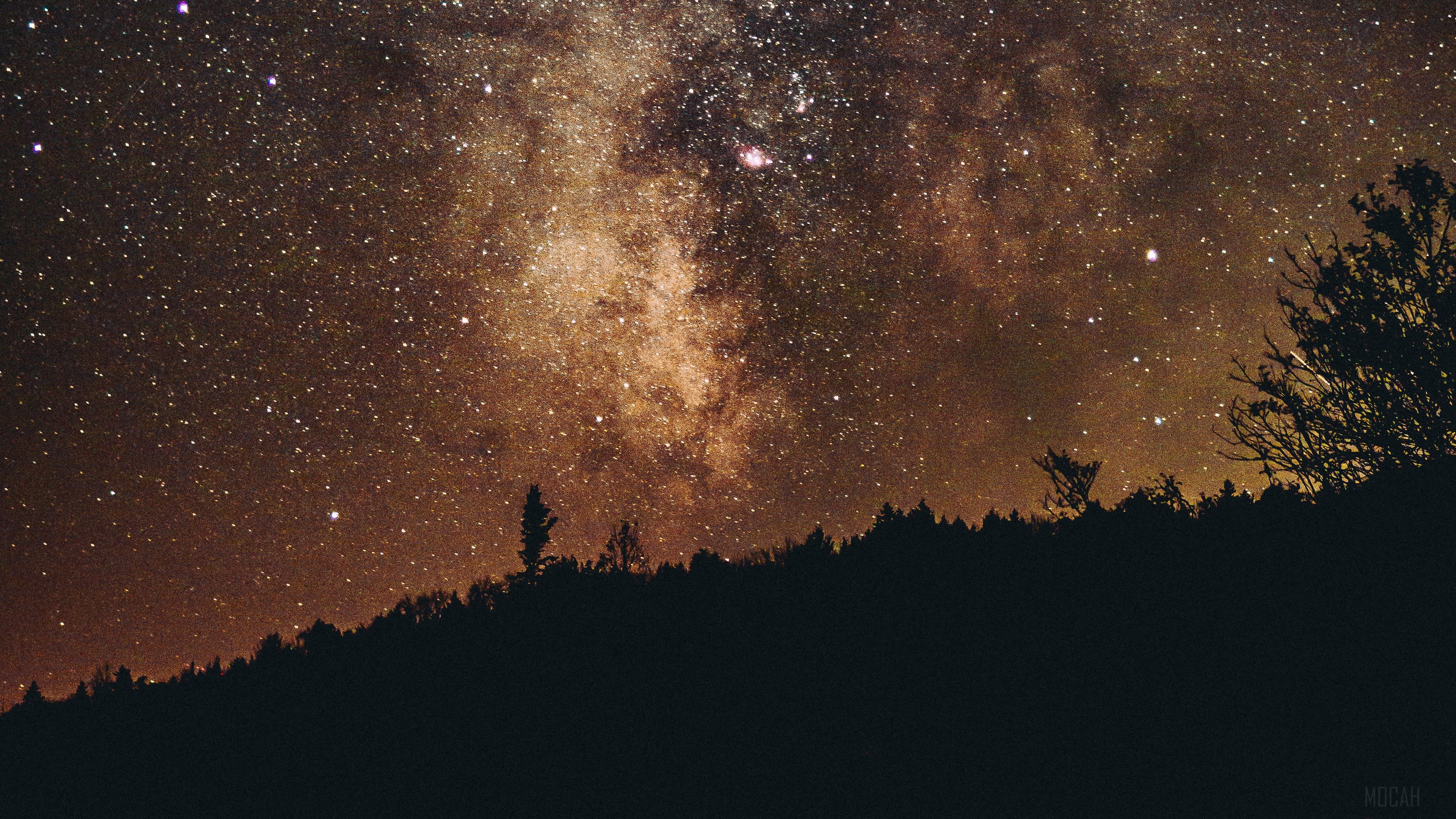 Milky Way over Weston, United States 4K HD Wallpaper