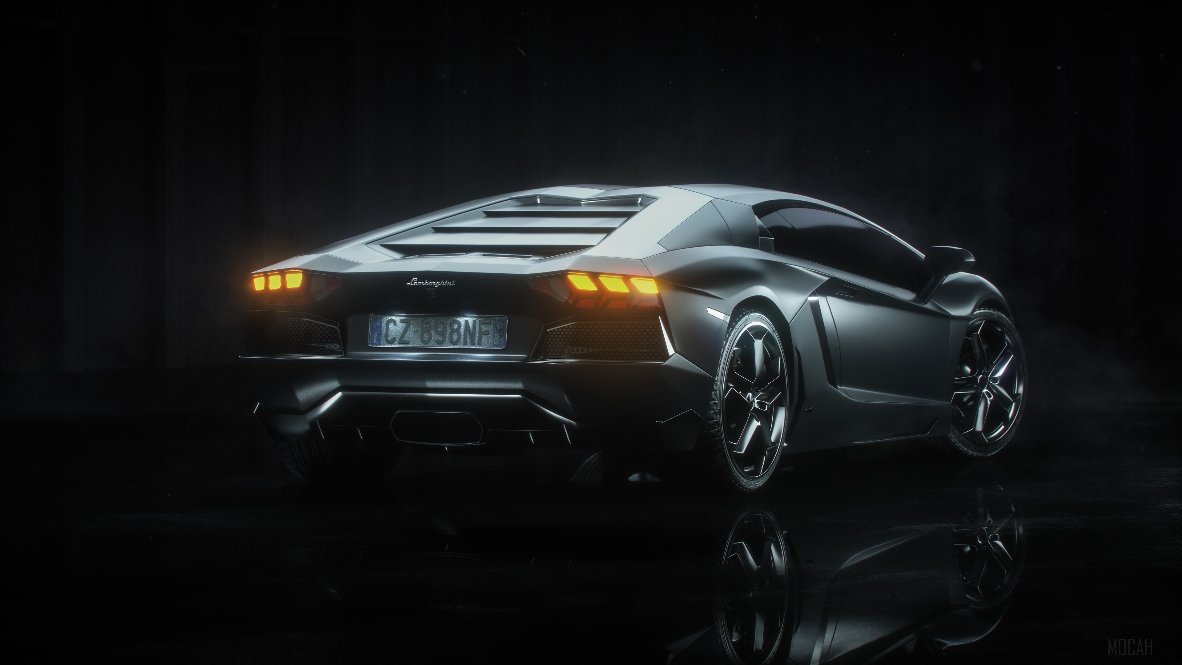 Lamborghini Aventador CGI 4K HD Wallpaper