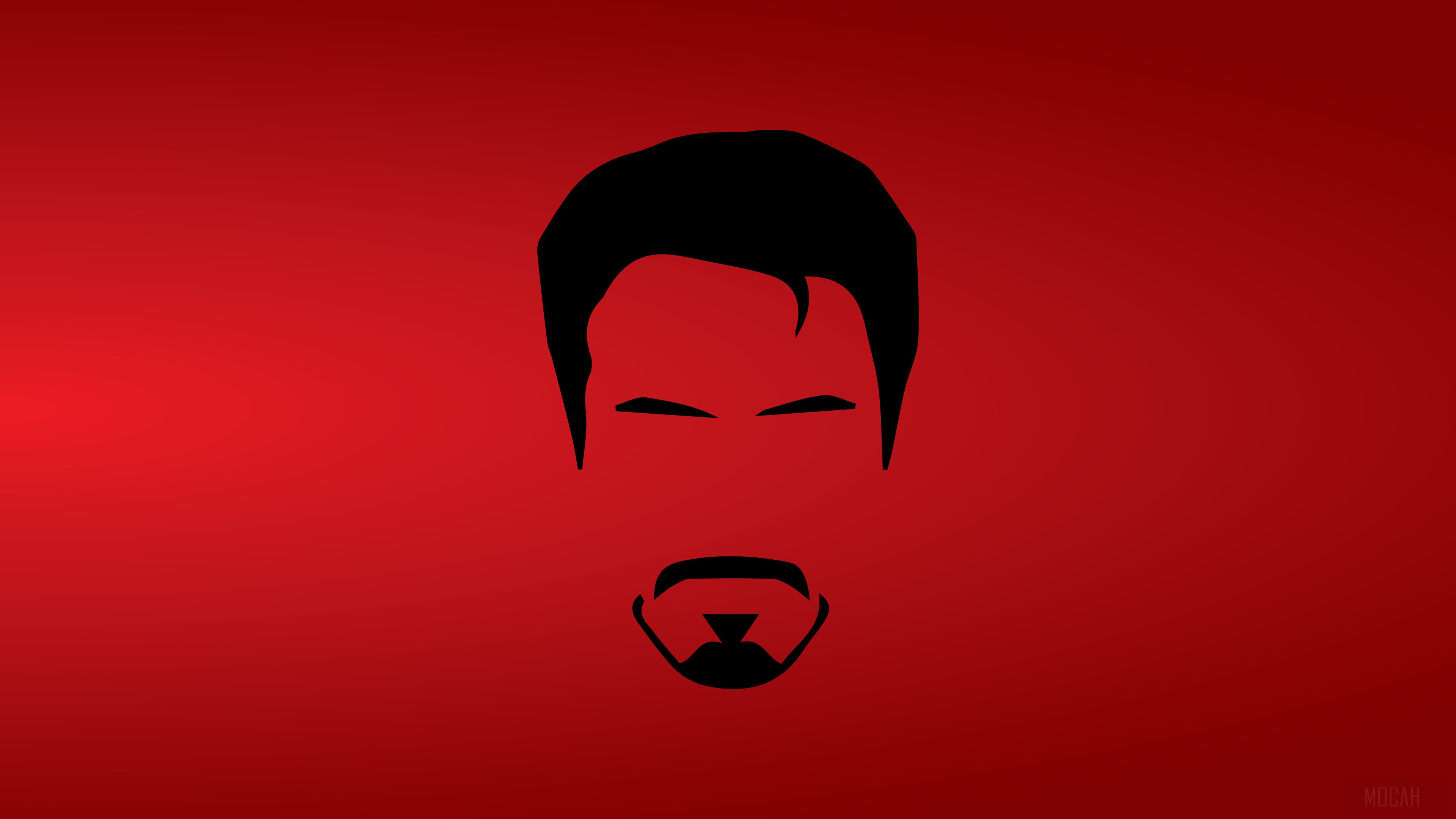 Tony Stark Minimalist HD Wallpaper
