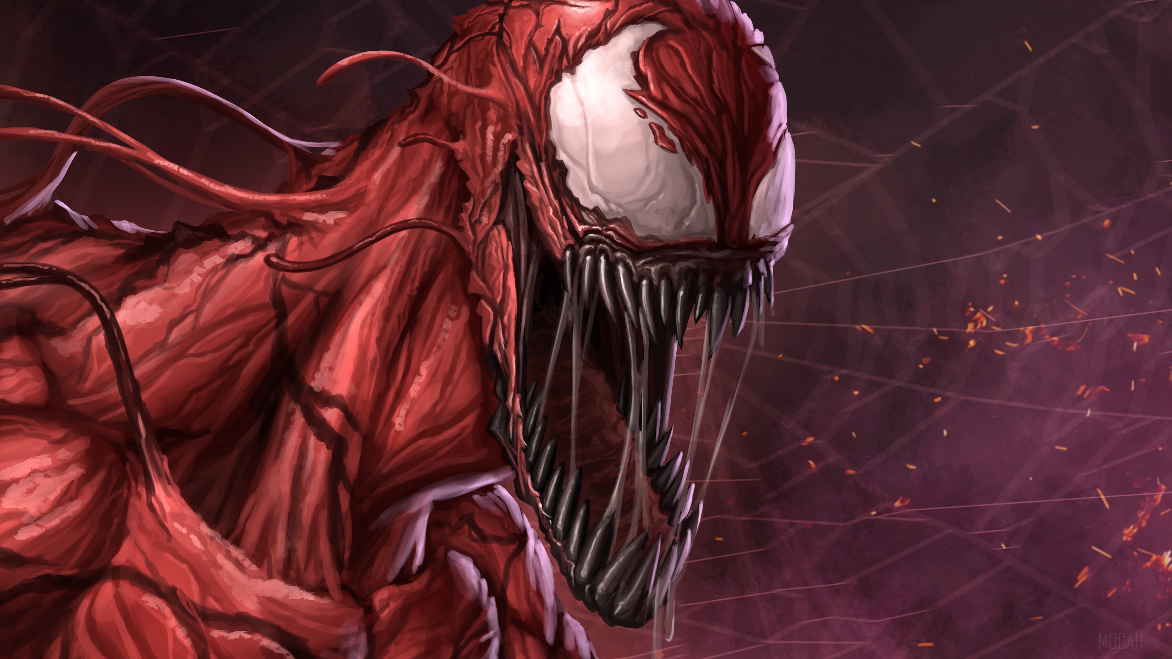 Carnage 4K Artwork HD Wallpaper