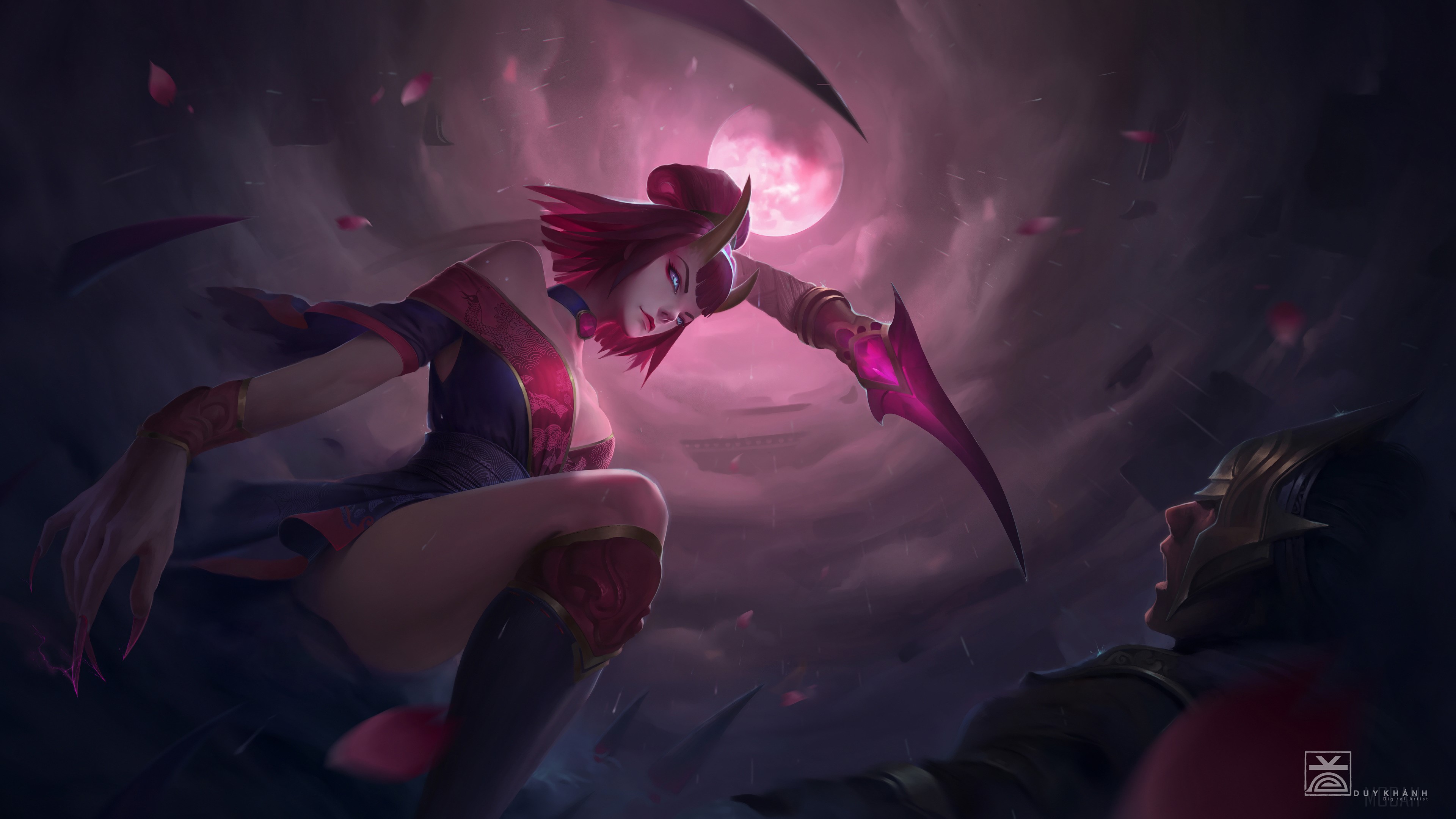 Evelynn from League of Legends 4K HD Wallpaper