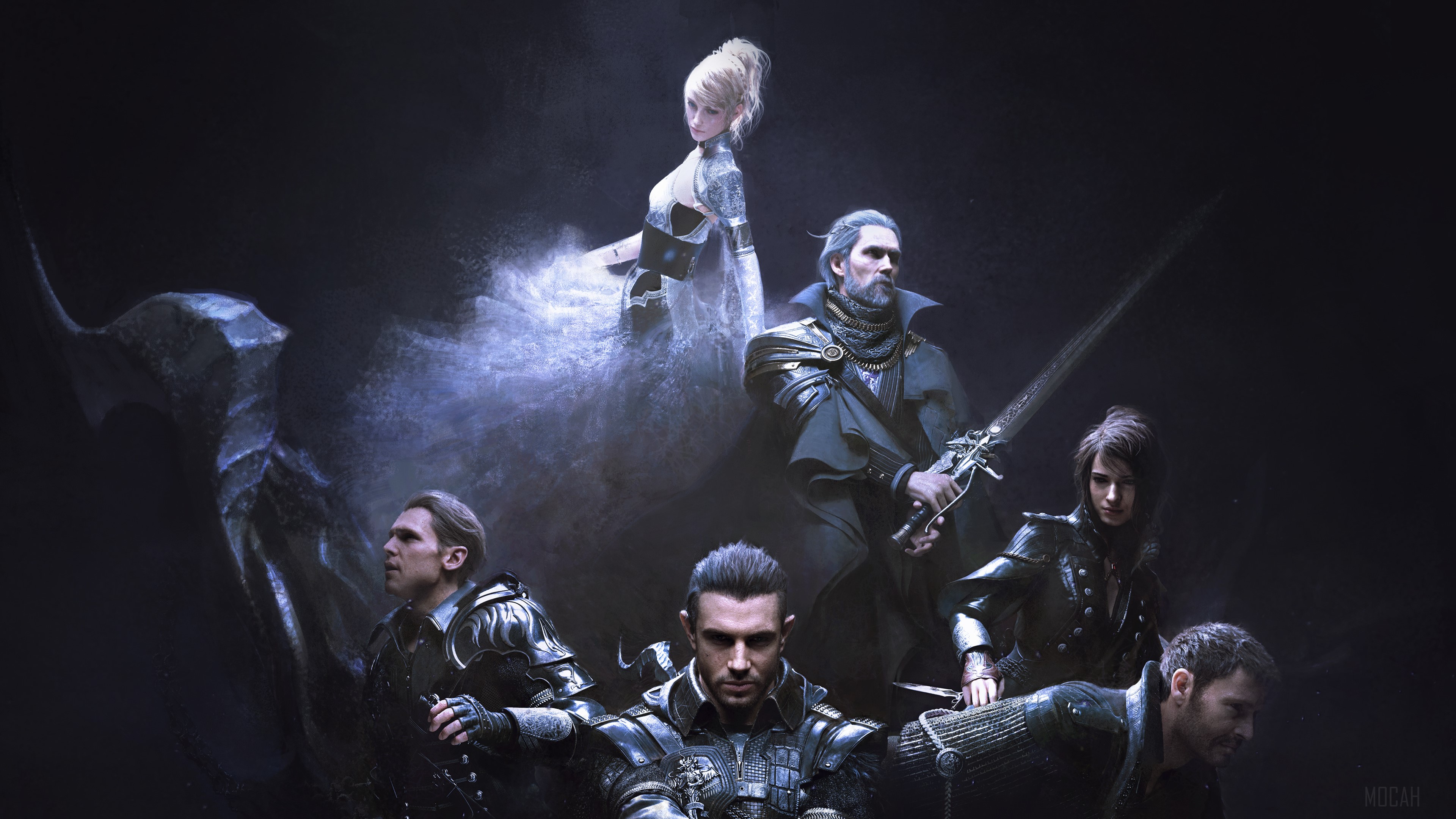 Final Fantasy XV characters in 4K HD Wallpaper