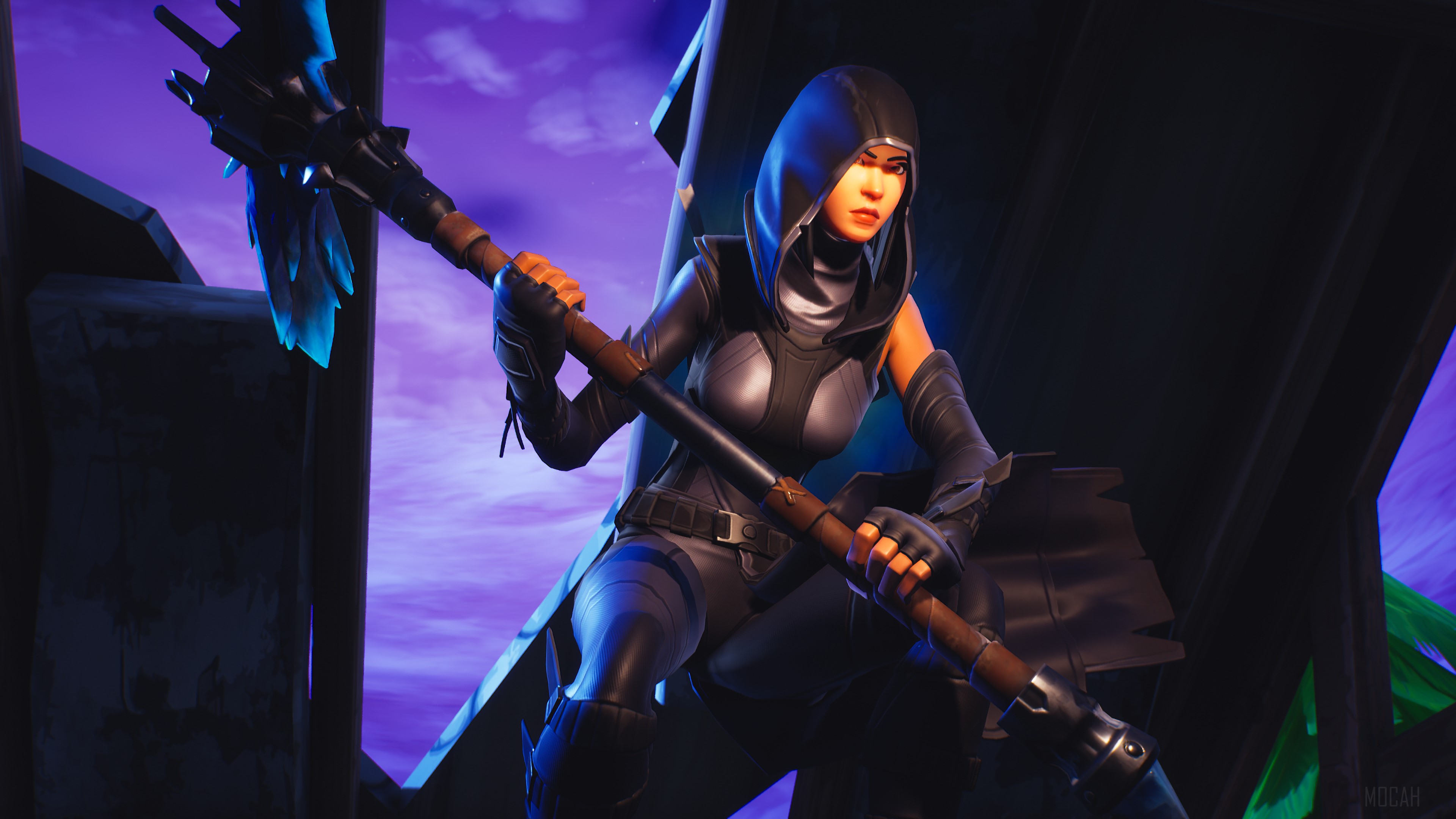 Fate from Fortnite Battle Royale 4K HD Wallpaper