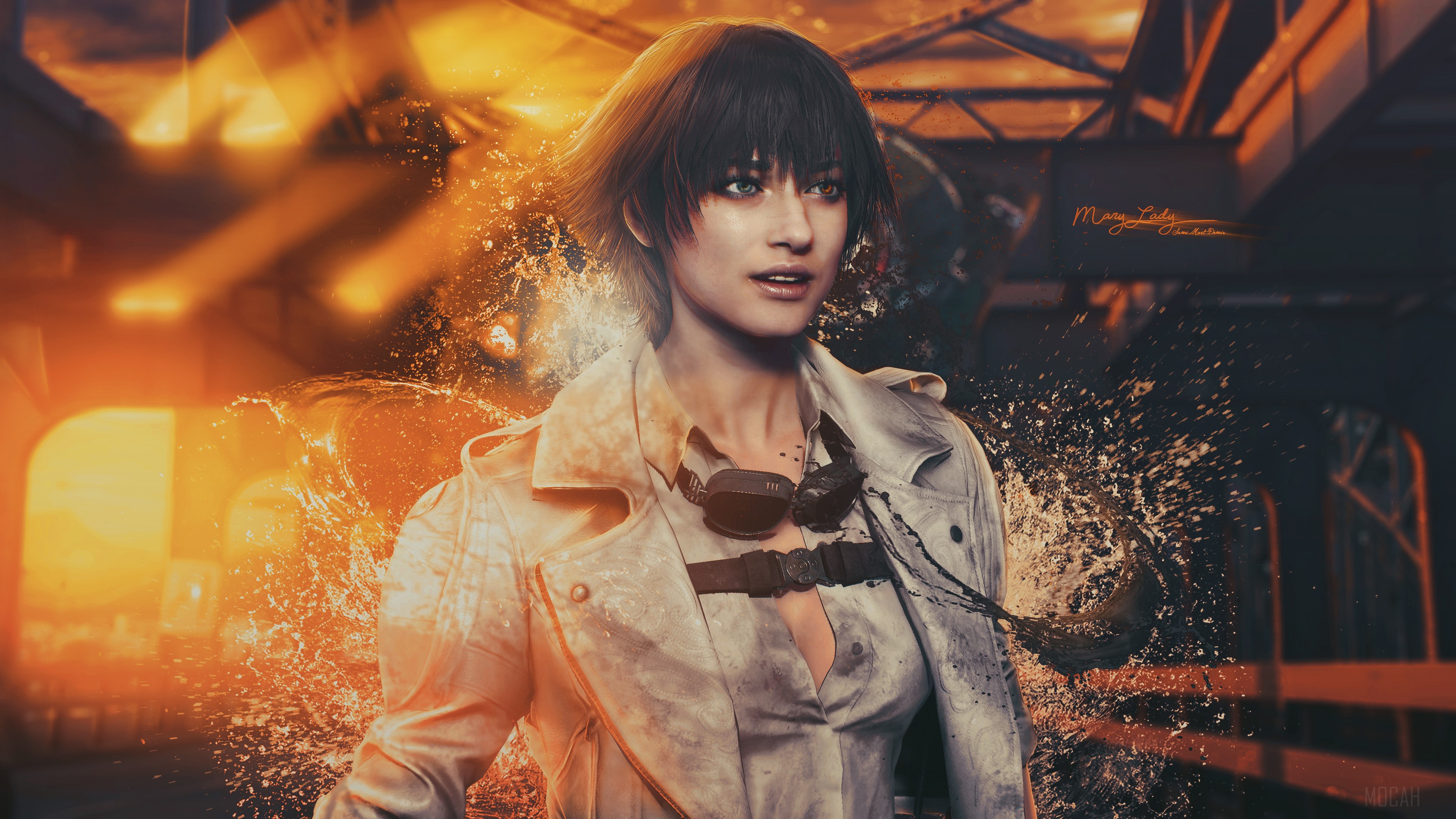 Lady from Devil May Cry 4K HD Wallpaper
