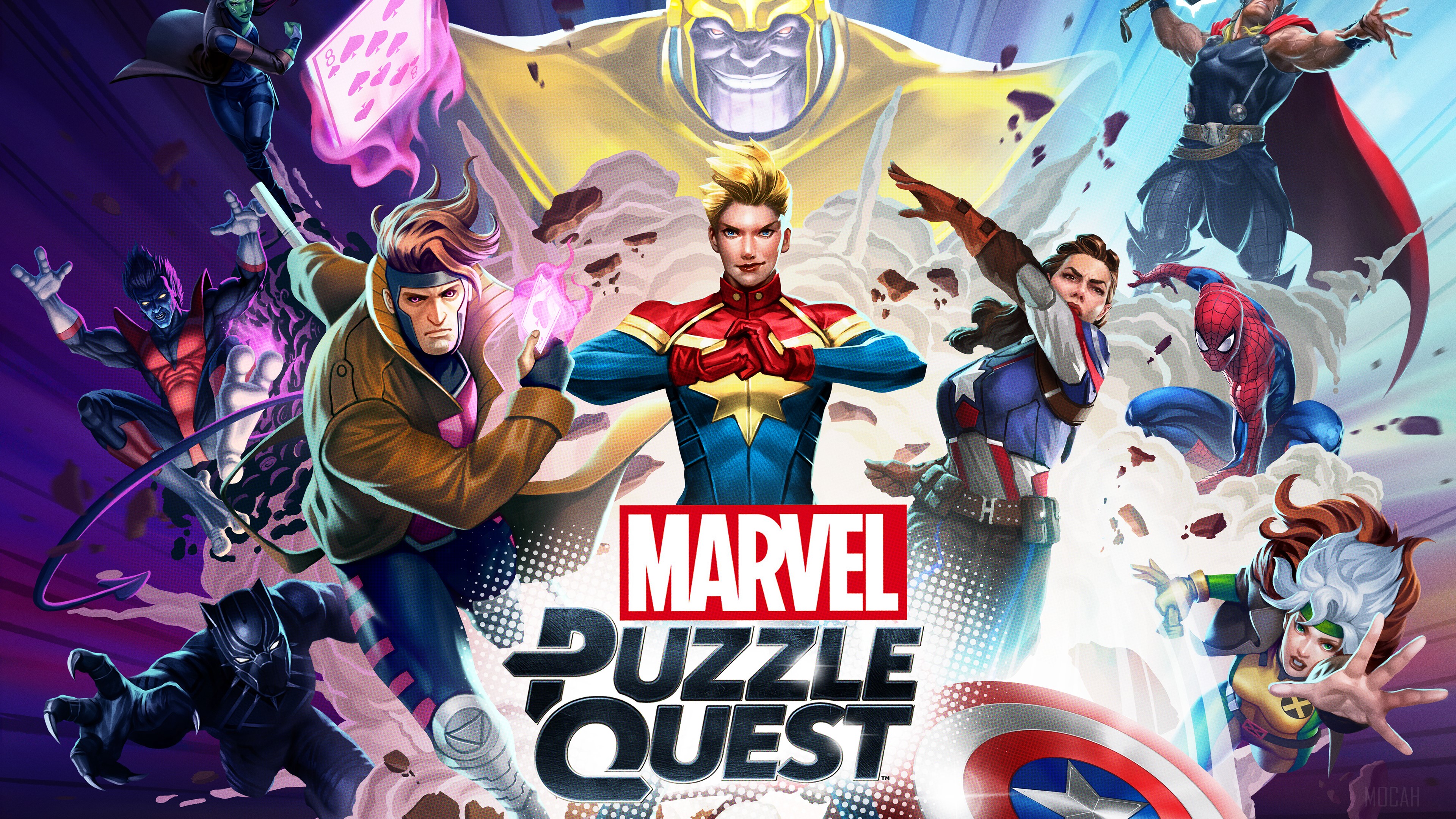 Marvel Puzzle Quest HD Wallpaper