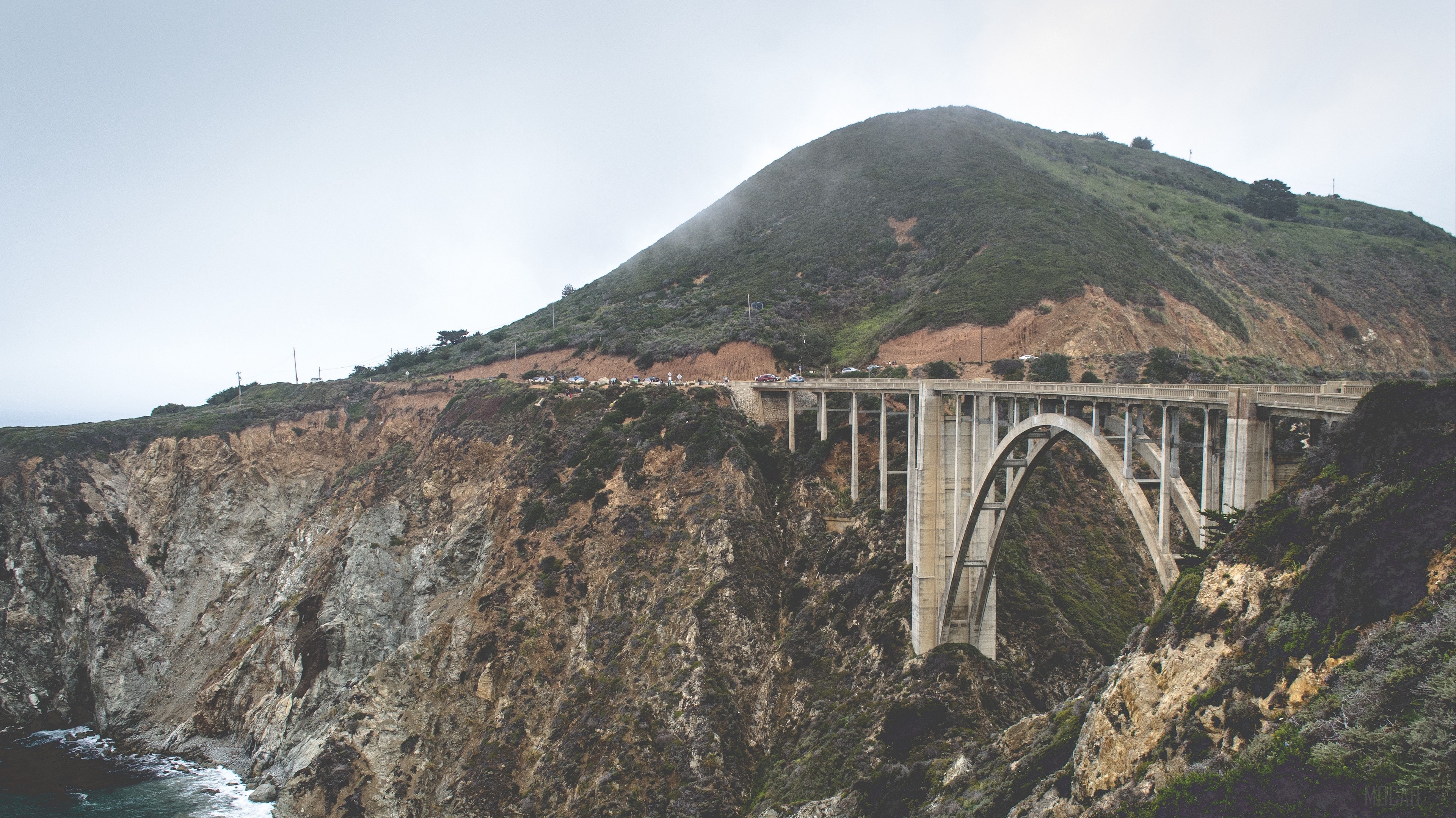 Bixby Creek Bridge, Big Sur, California 4K HD Wallpaper