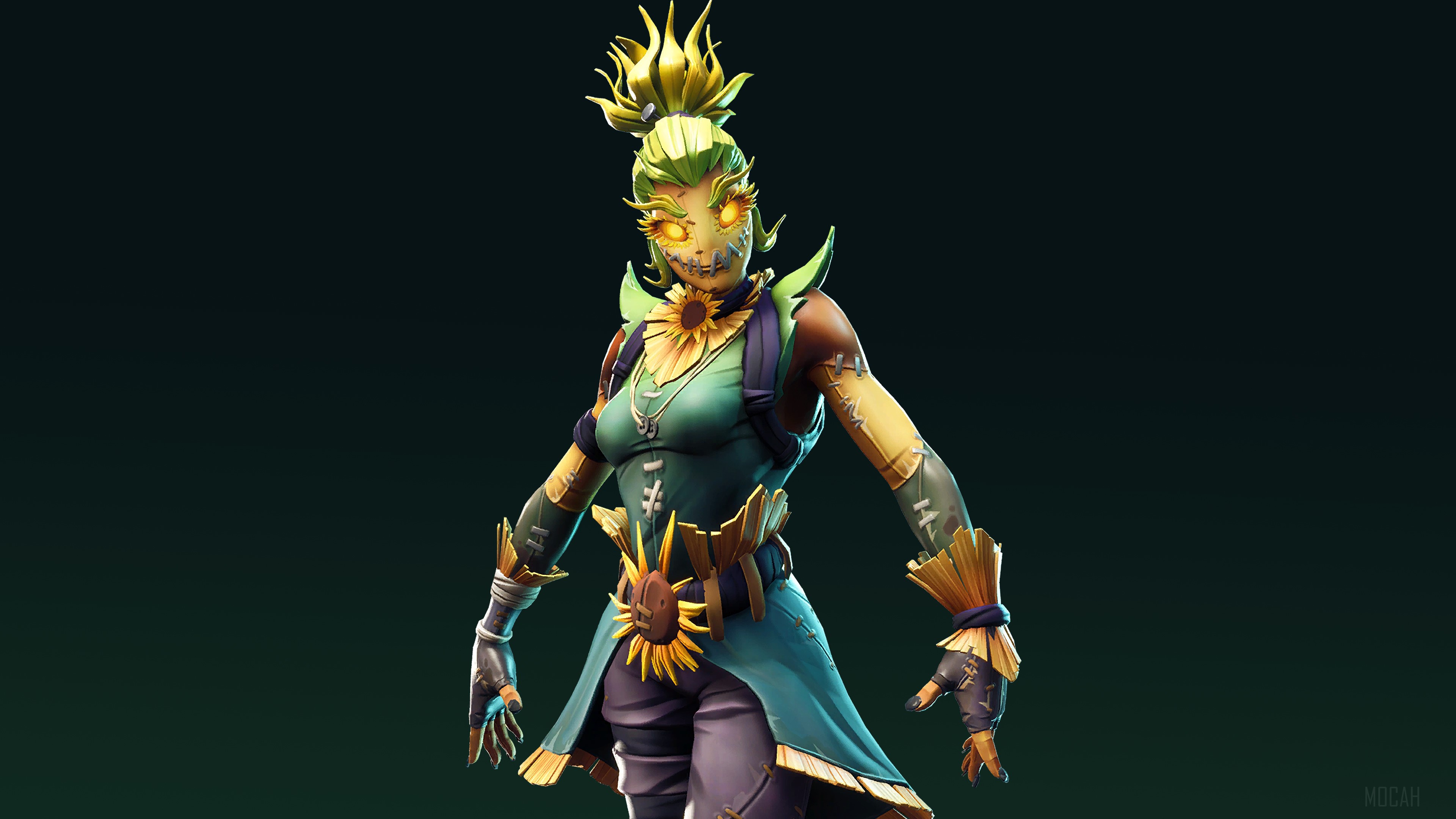Straw Ops from Fortnite Season 6 4K HD Wallpaper