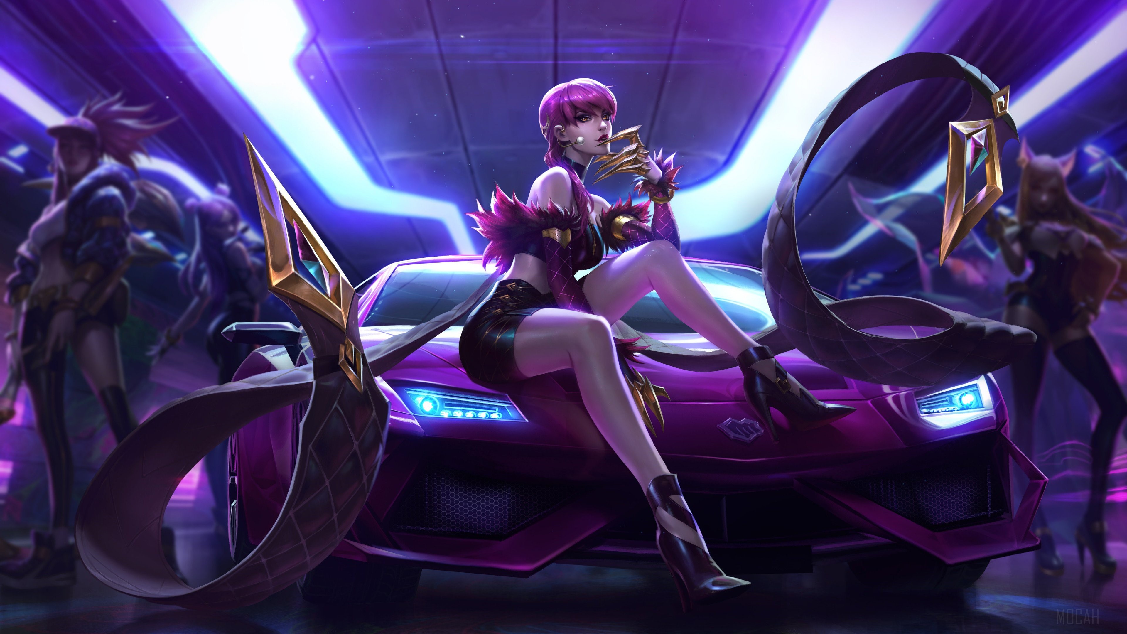 Evelynn from League of Legends 4K HD Wallpaper