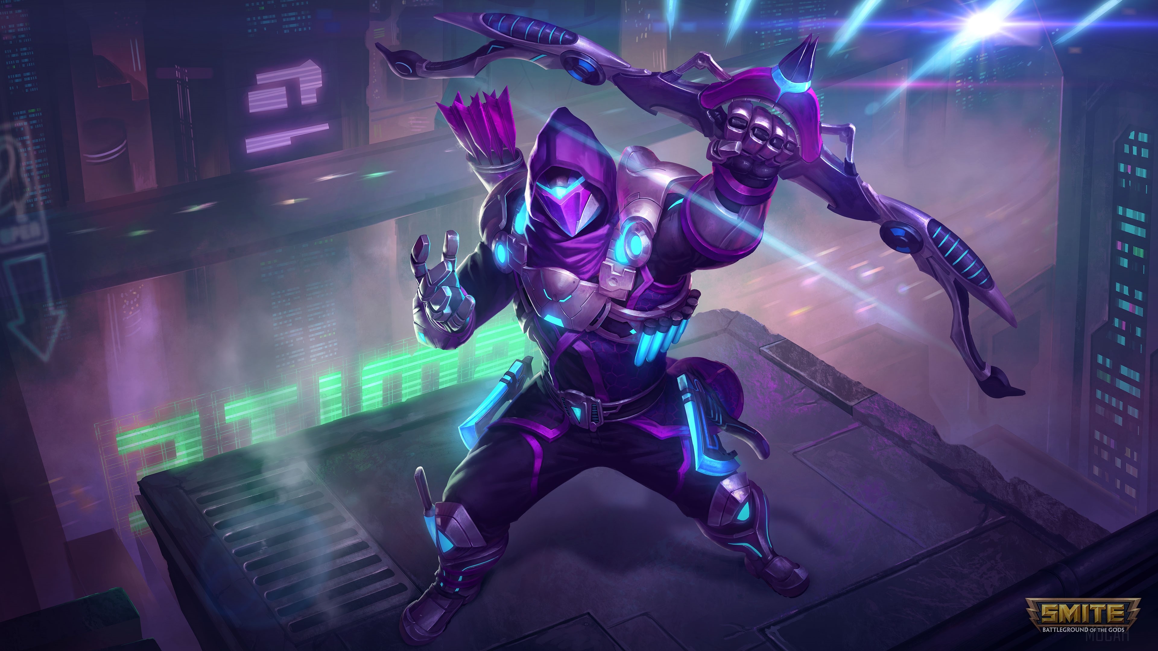 Cutting Edge Ullr from Smite 4K HD Wallpaper
