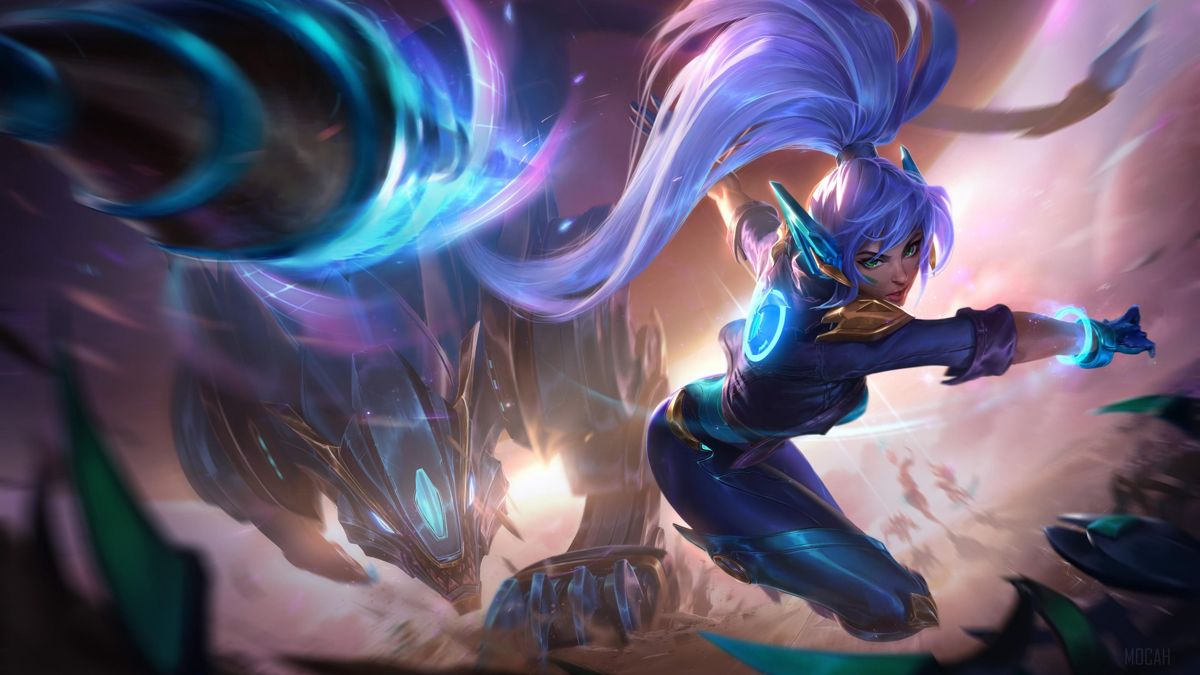 Nidalee from League of Legends 4K HD Wallpaper