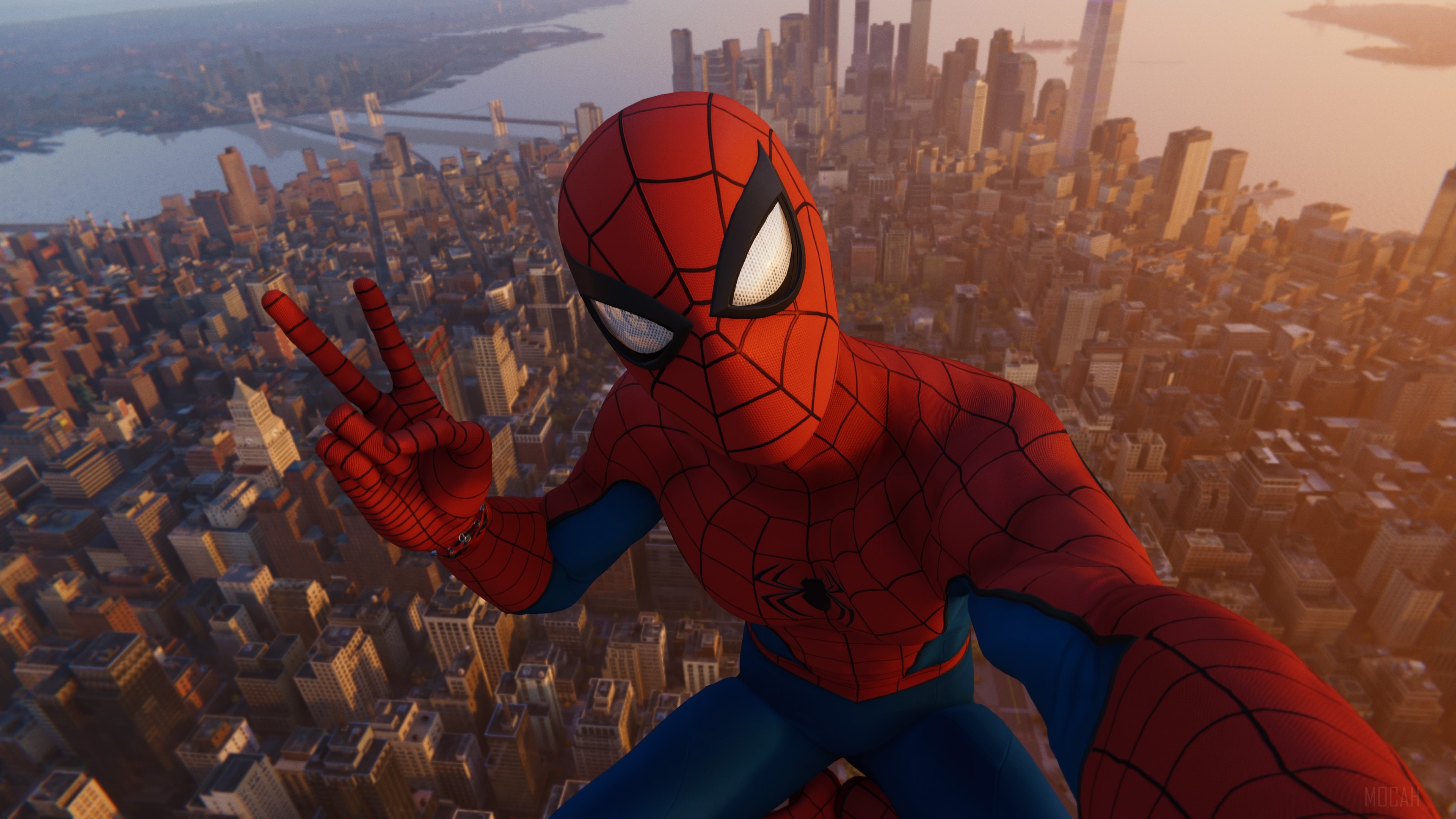 Spider-Man in NYC 4K HD Wallpaper