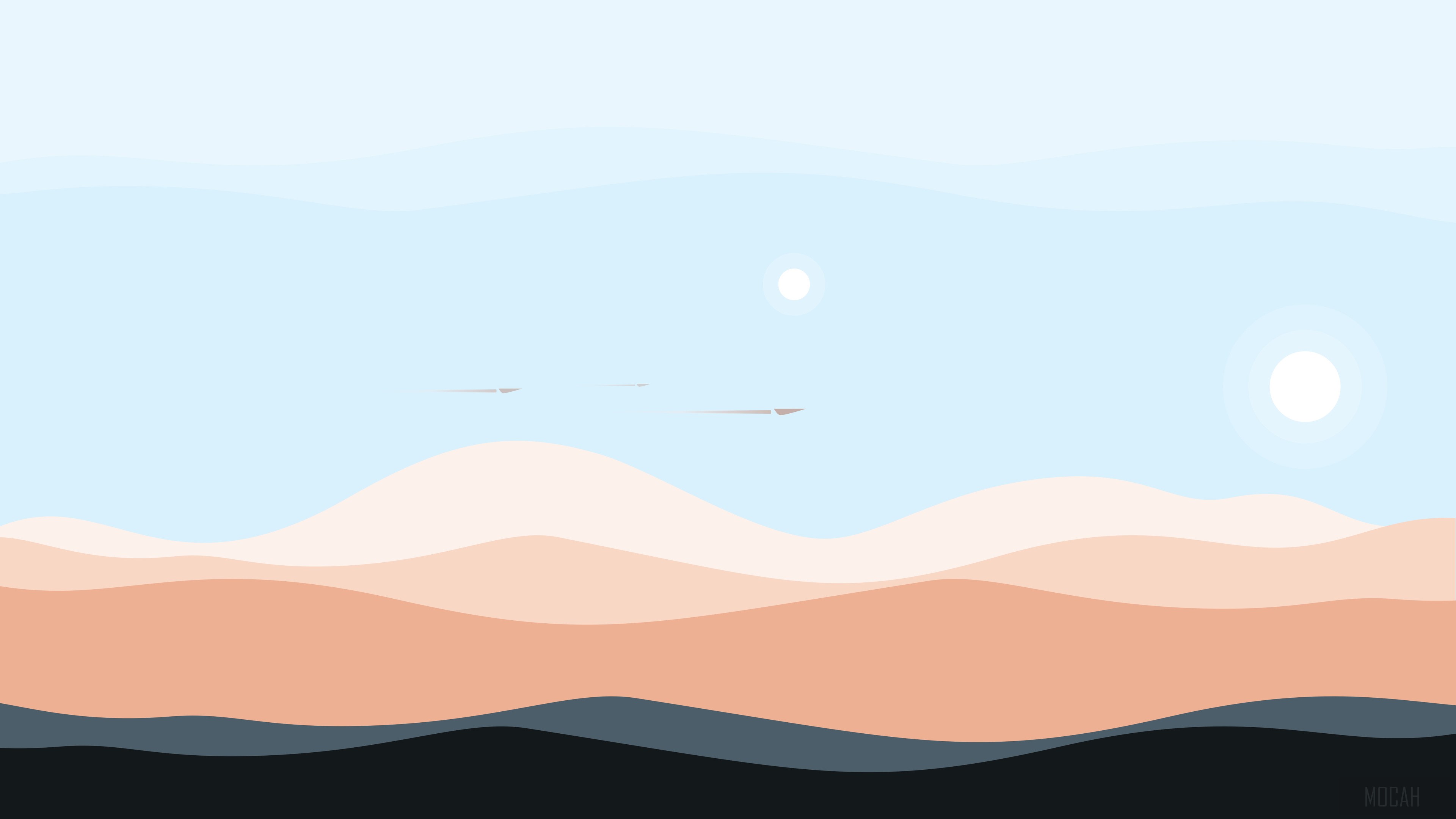 Dunes Landscape 4K HD Wallpaper