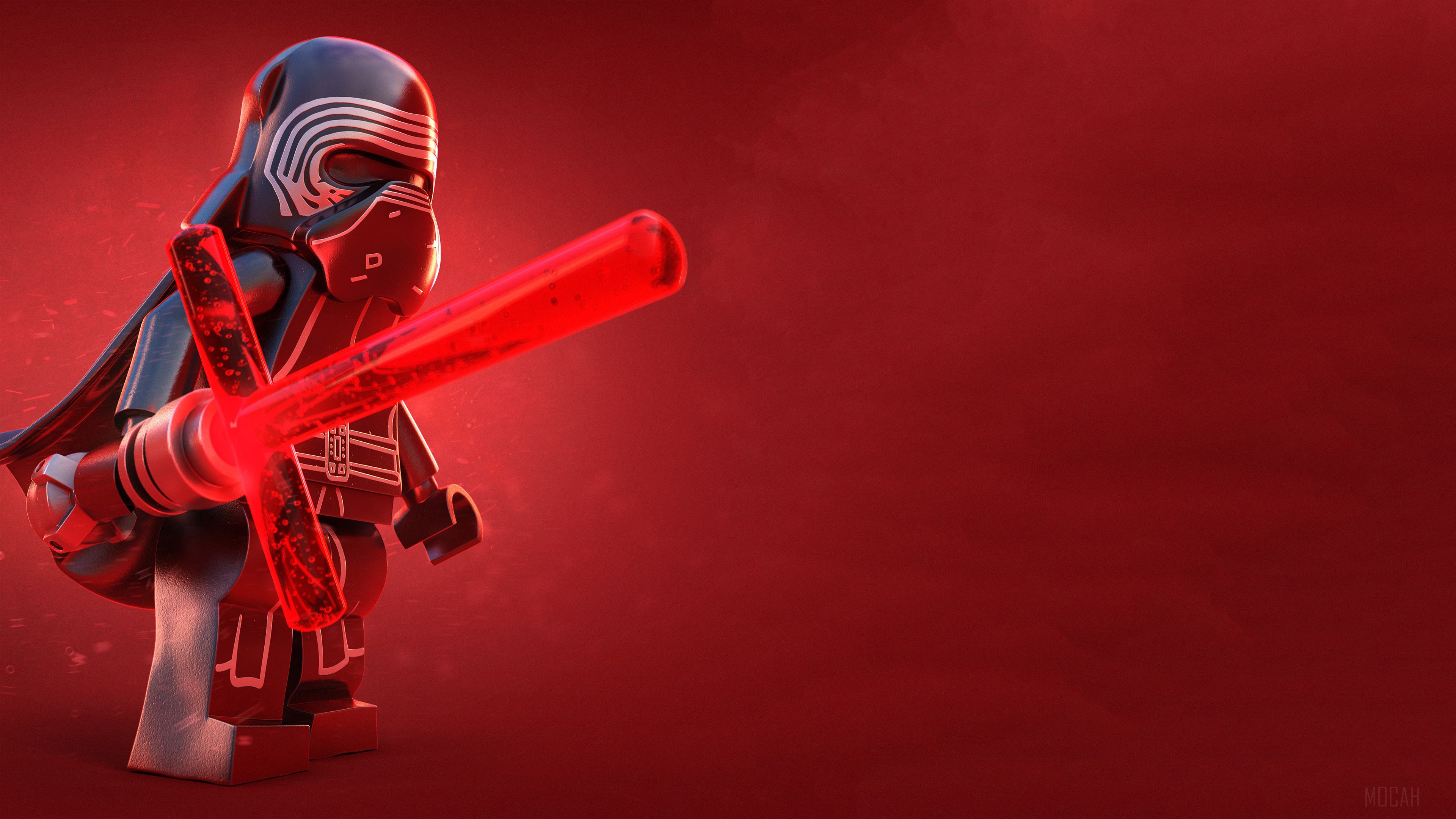 Kylo Ren Lego from Star Wars 4K HD Wallpaper