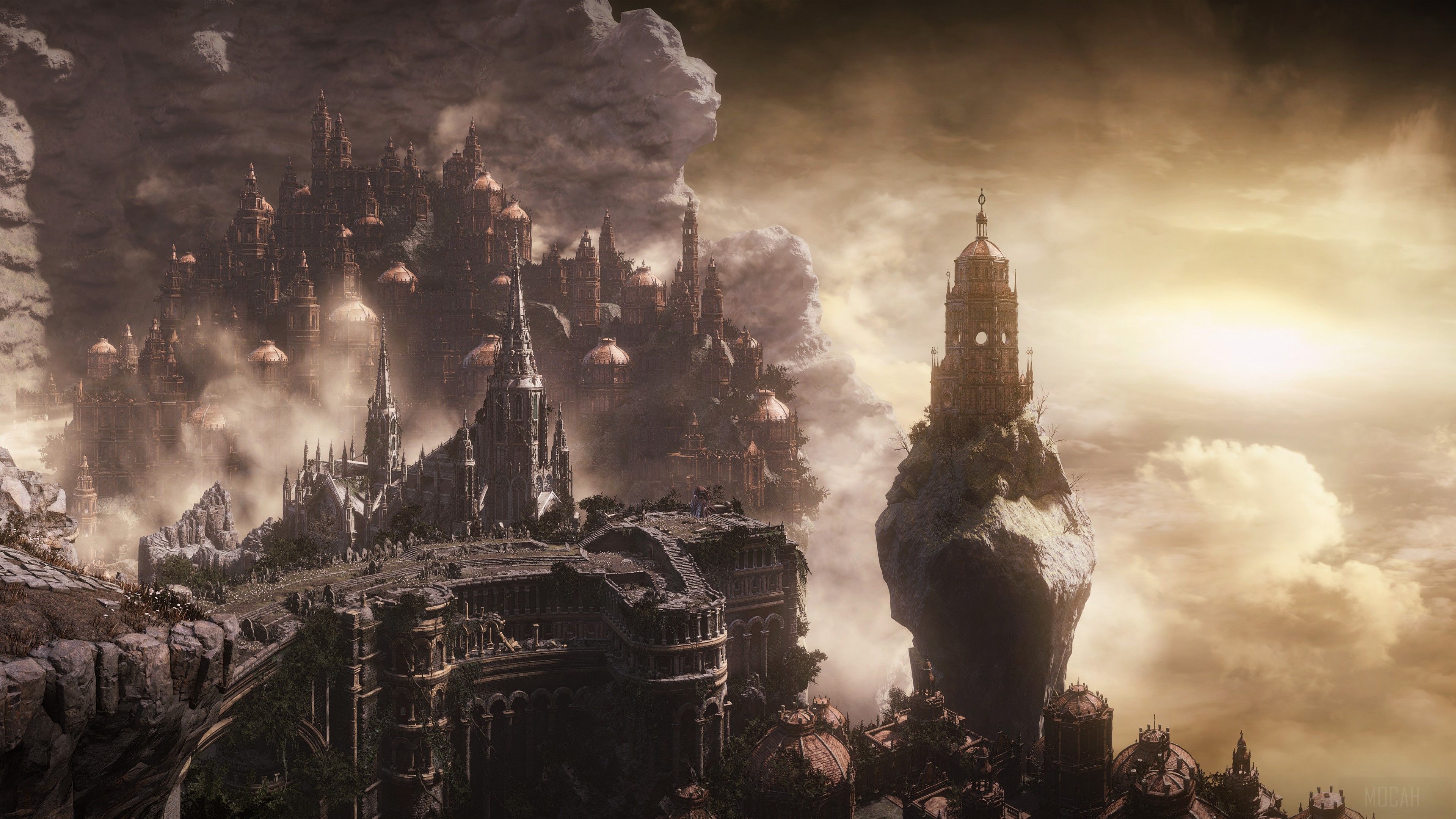 Dark Souls 3 City Fantasy HD Wallpaper