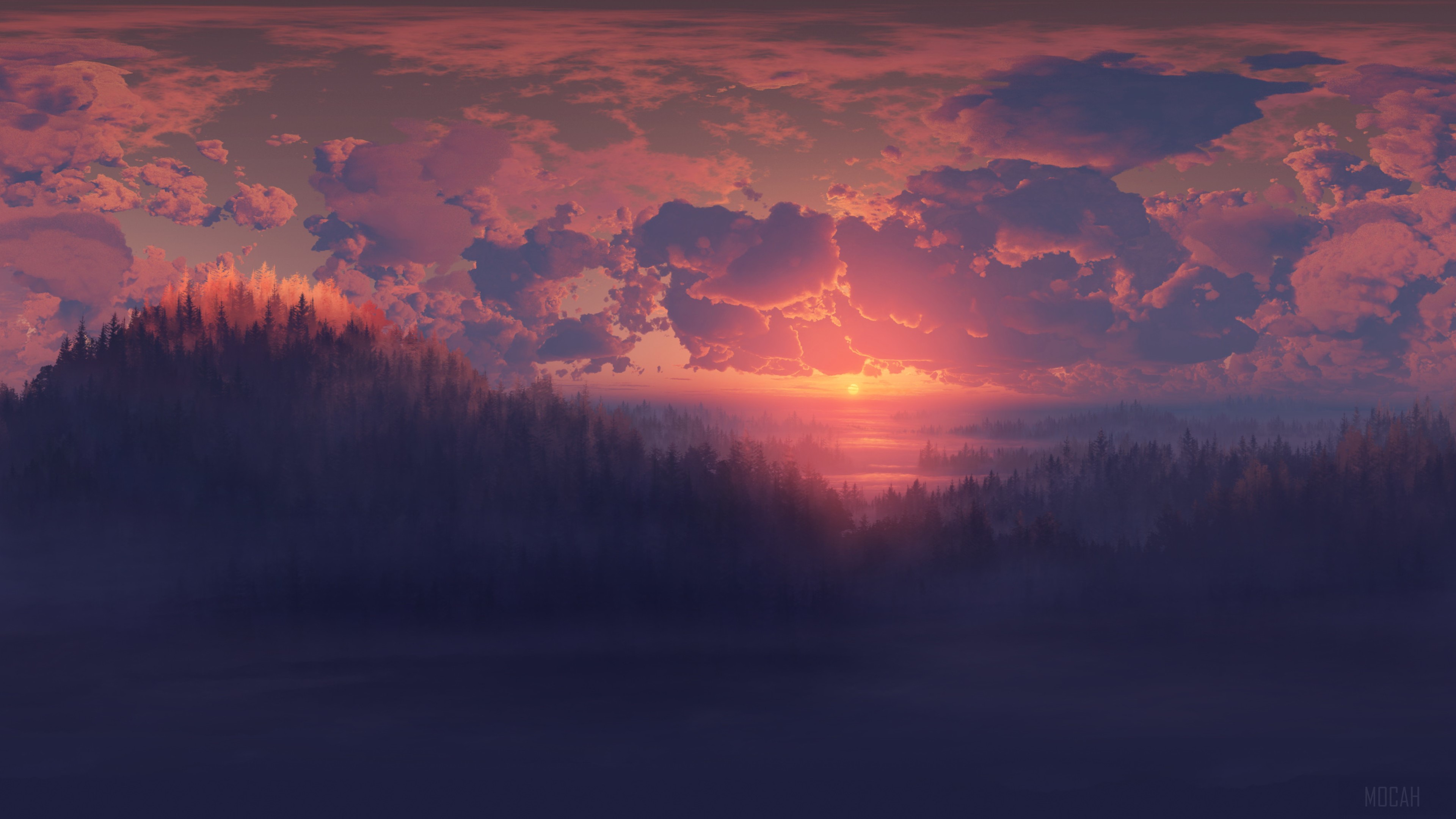 Elias Forest Landscape 4K HD Wallpaper