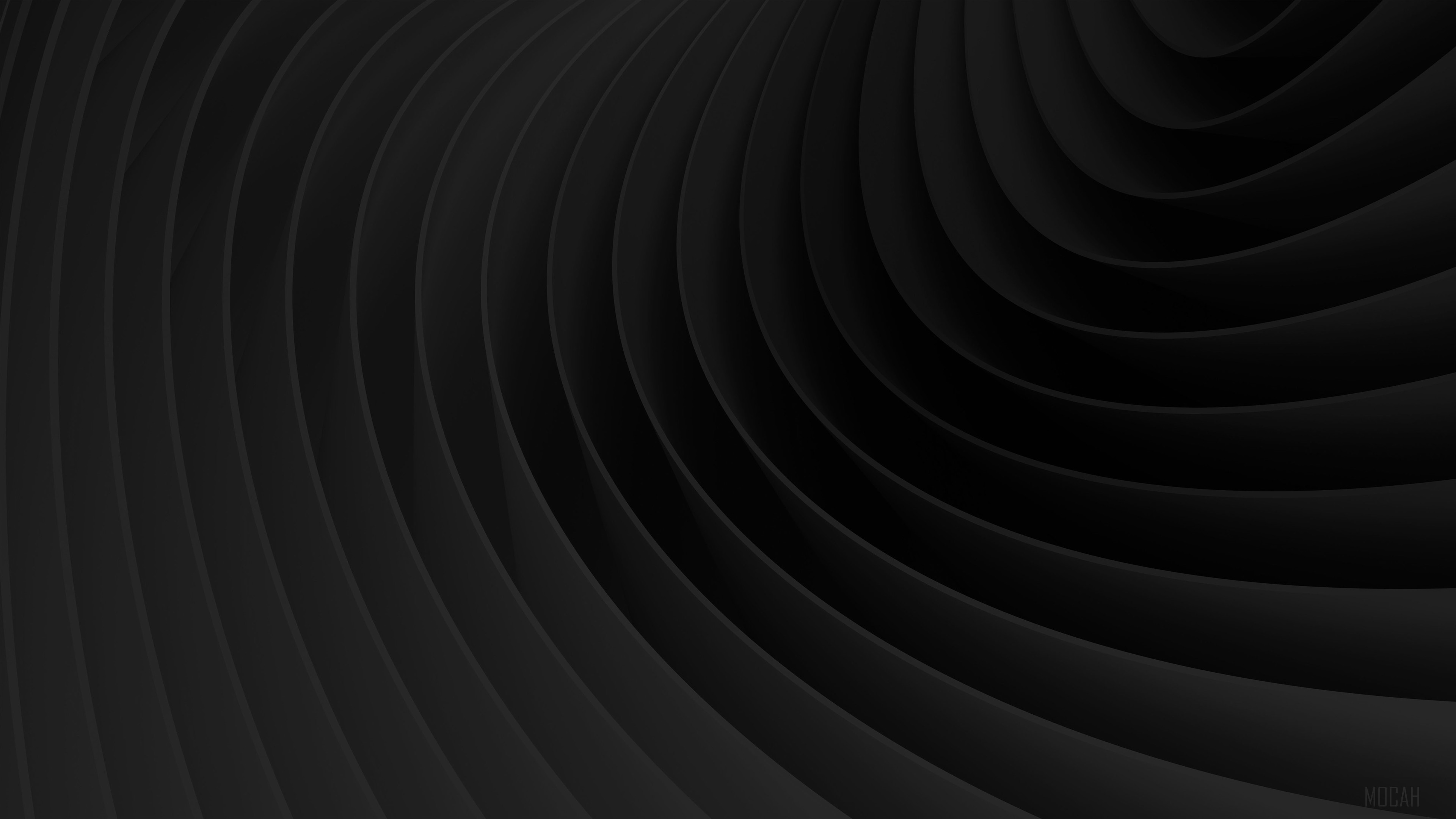 Abstract Black Lines Minimalism 4K HD Wallpaper
