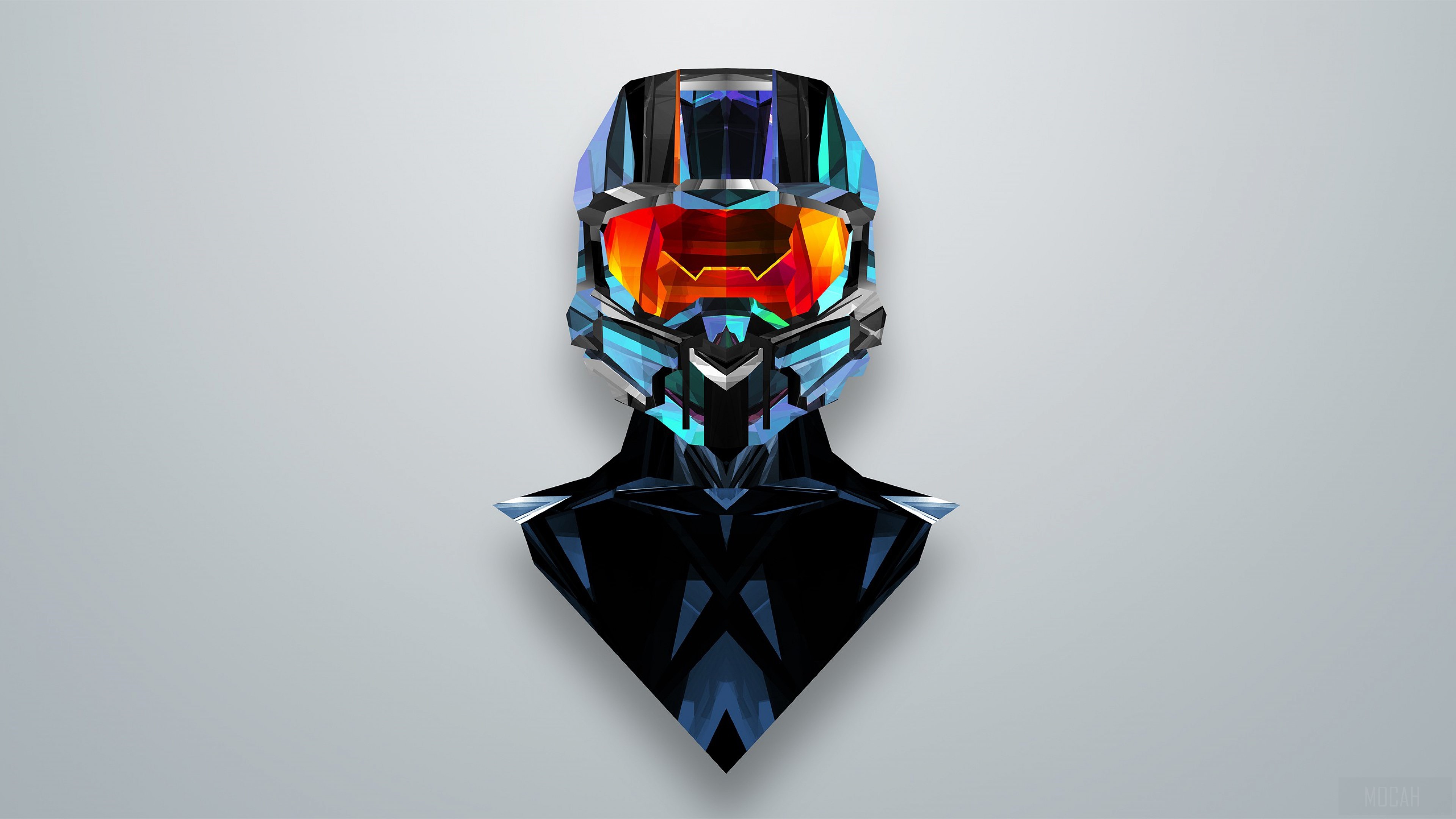 Helmet by Justin Maller 4K HD Wallpaper