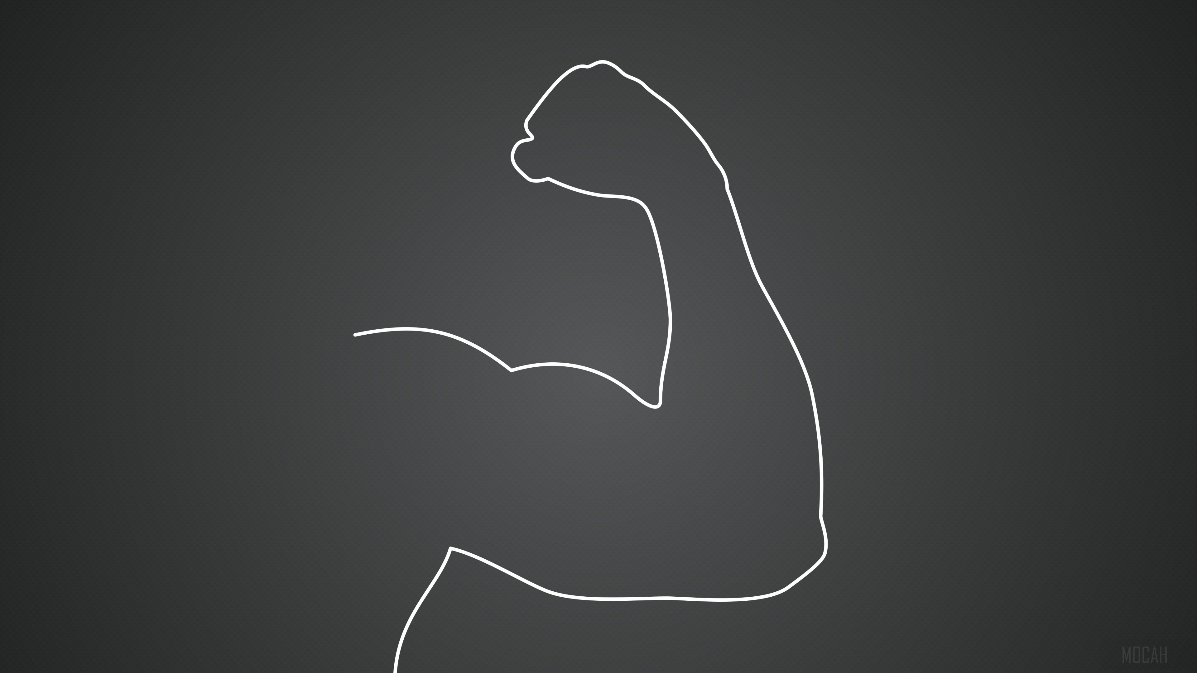 Biceps Art HD Wallpaper