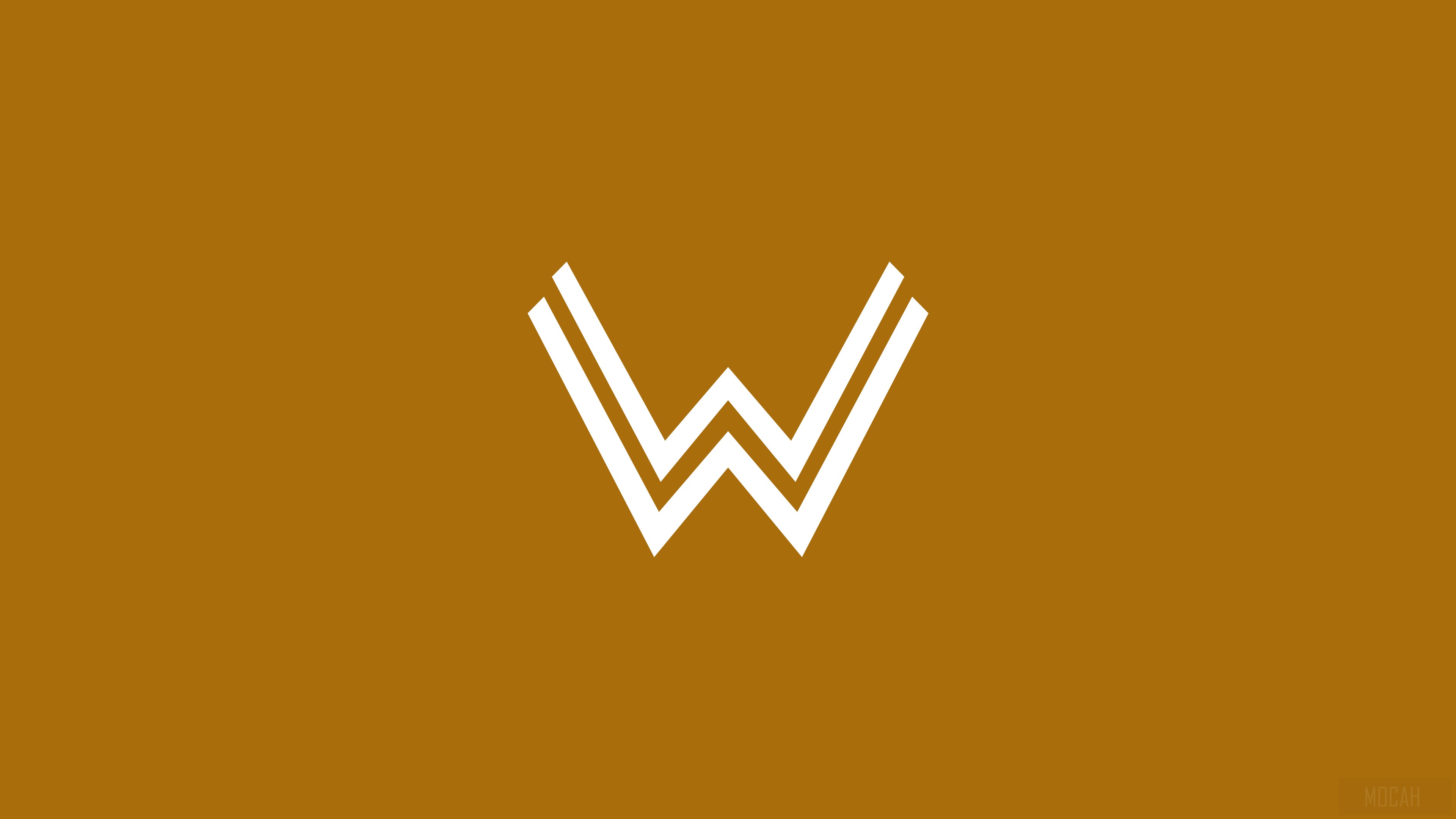Wonder Woman Minimalism Logo HD Wallpaper