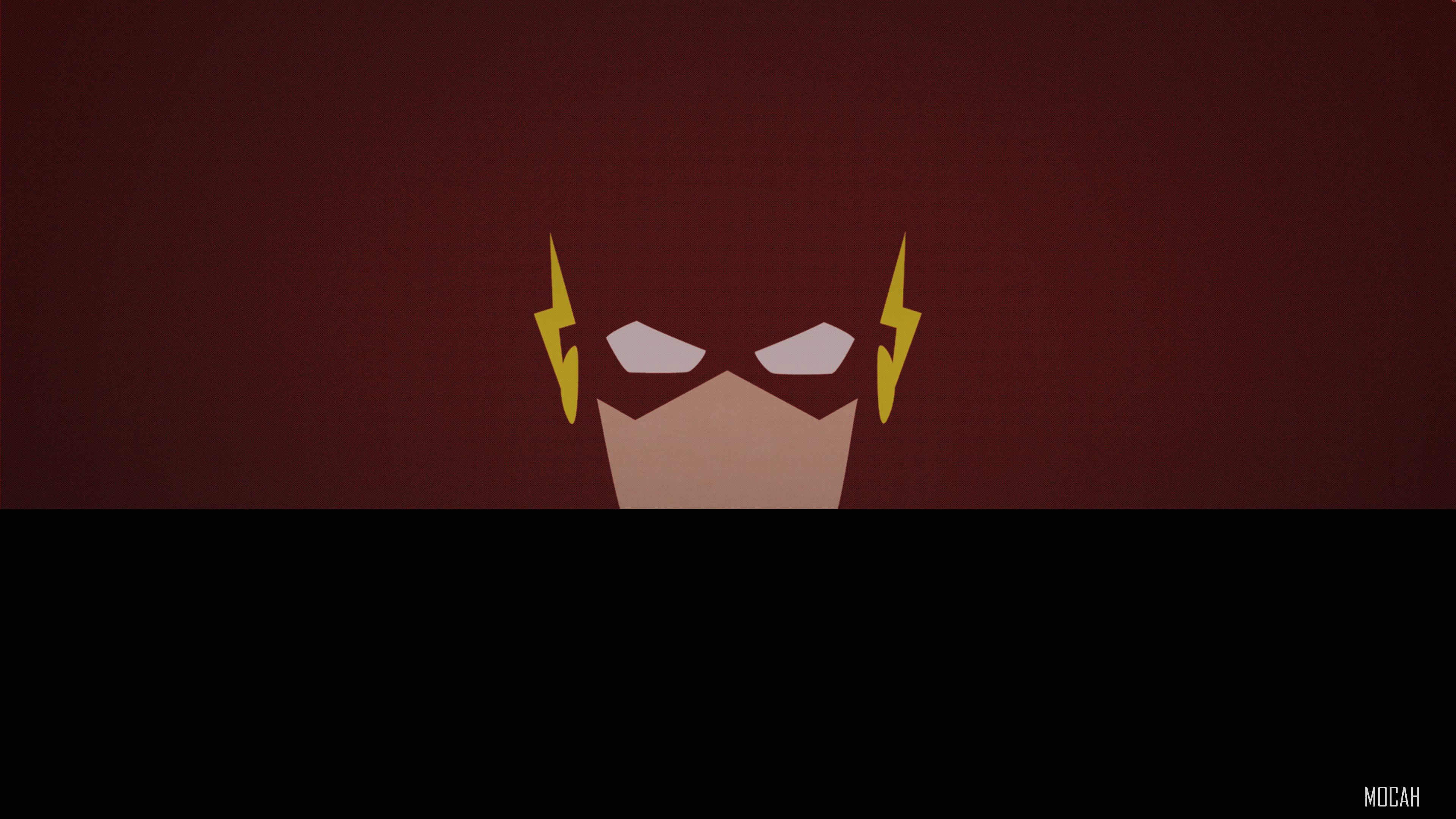 The Flash Minimalist 4K HD Wallpaper