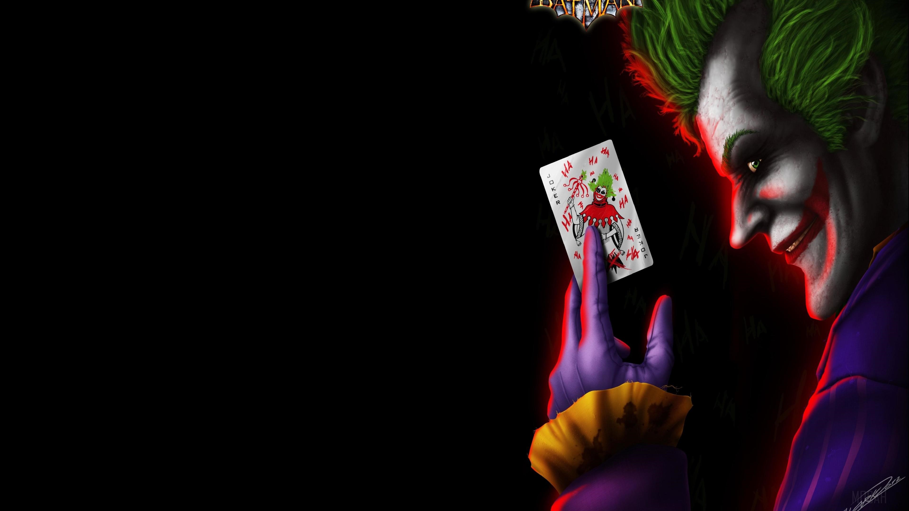 Joker from Batman Fan Art 4K HD Wallpaper