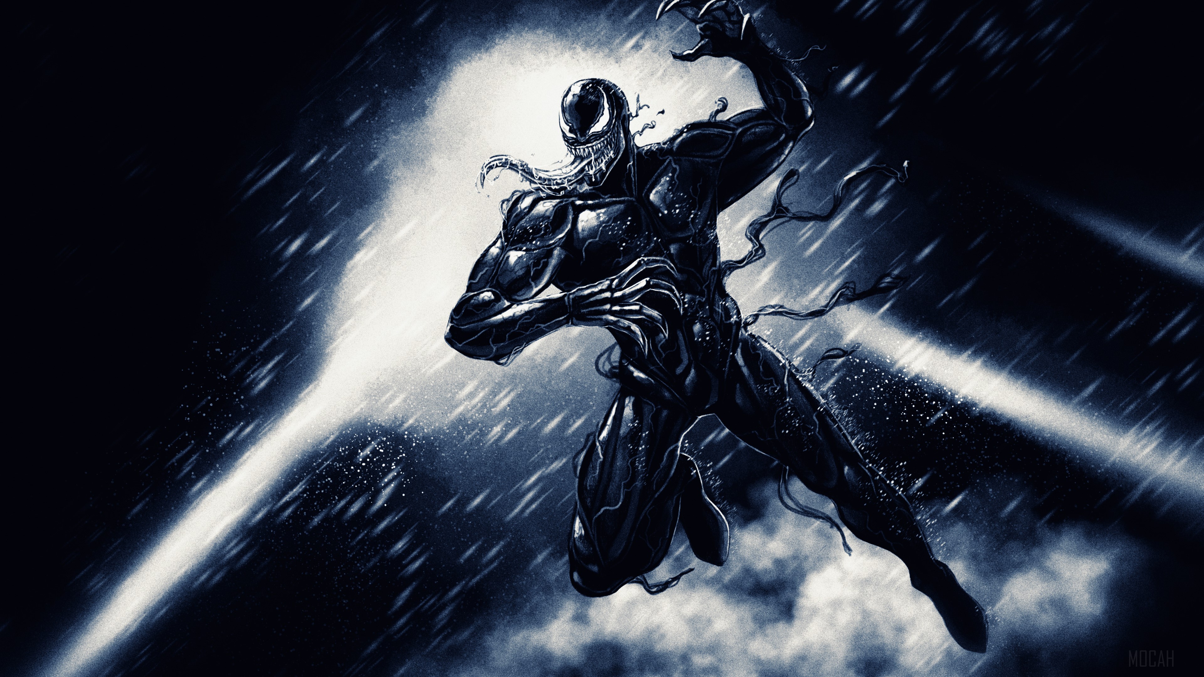 Venom 4K Art HD Wallpaper