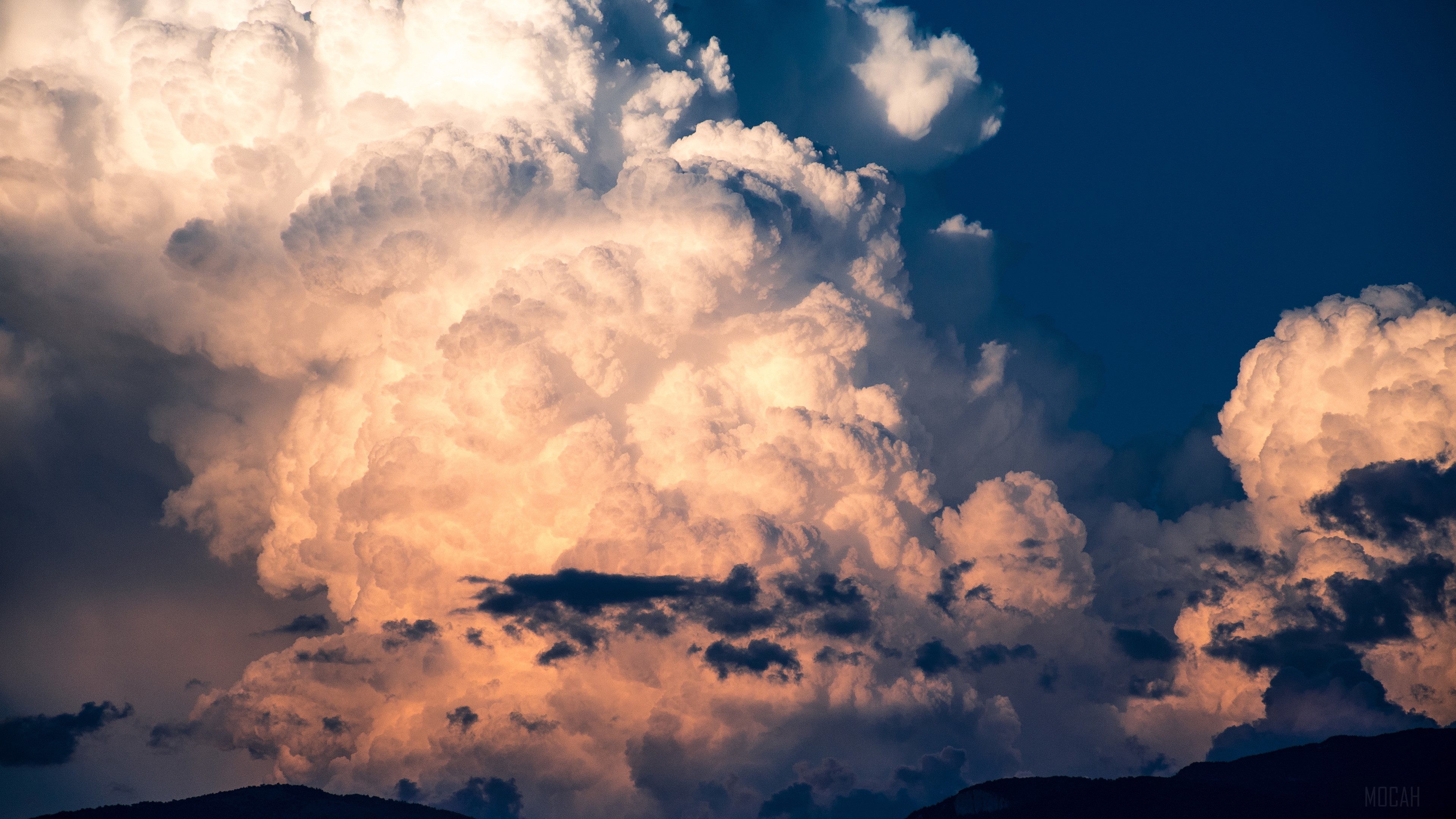Cumulonimbus Clouds Photography 4K HD Wallpaper