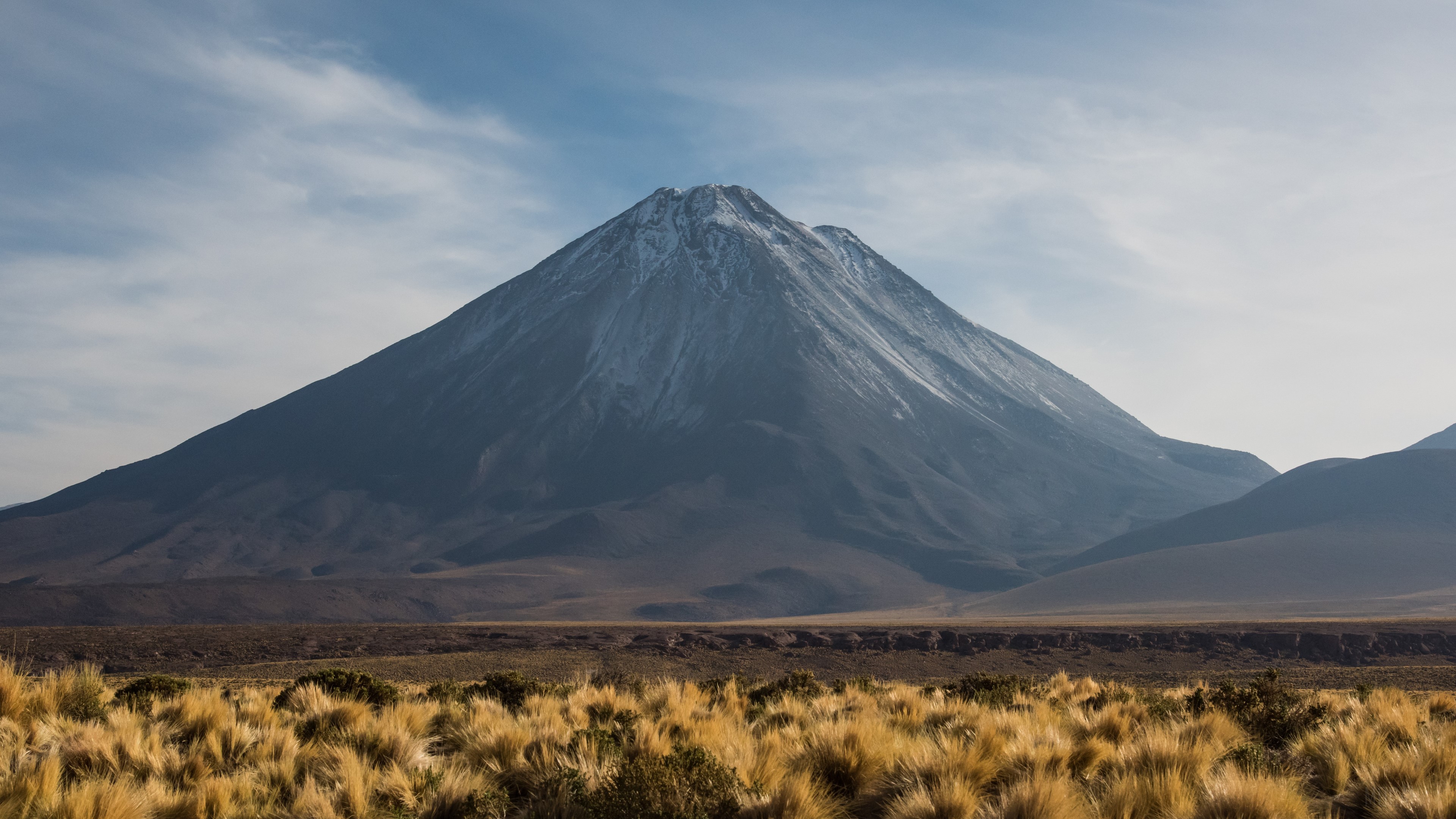 Volcano Mountain Landscape 4k HD Wallpaper