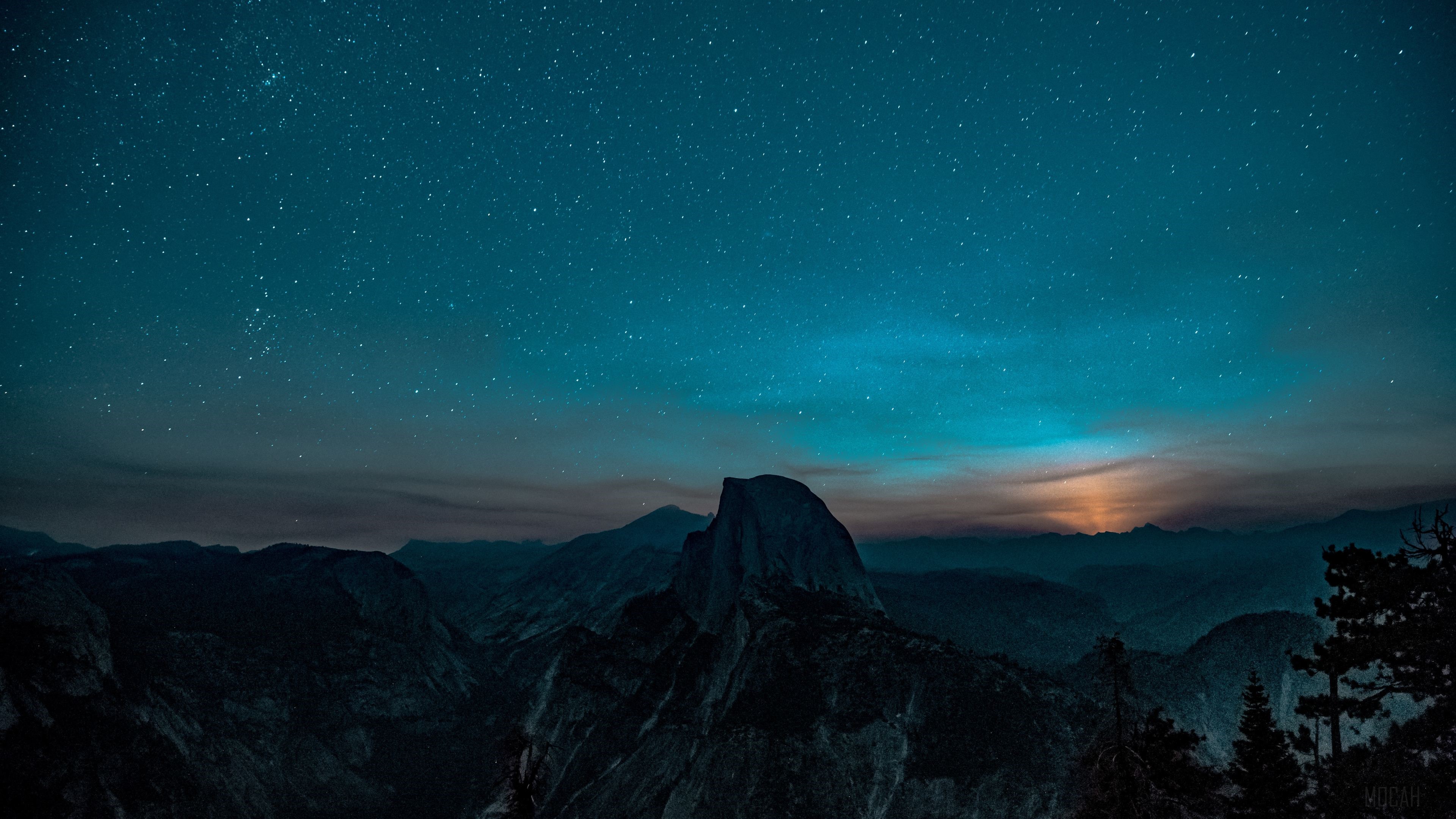 Sunrise In Yosemite Valley HD Wallpaper