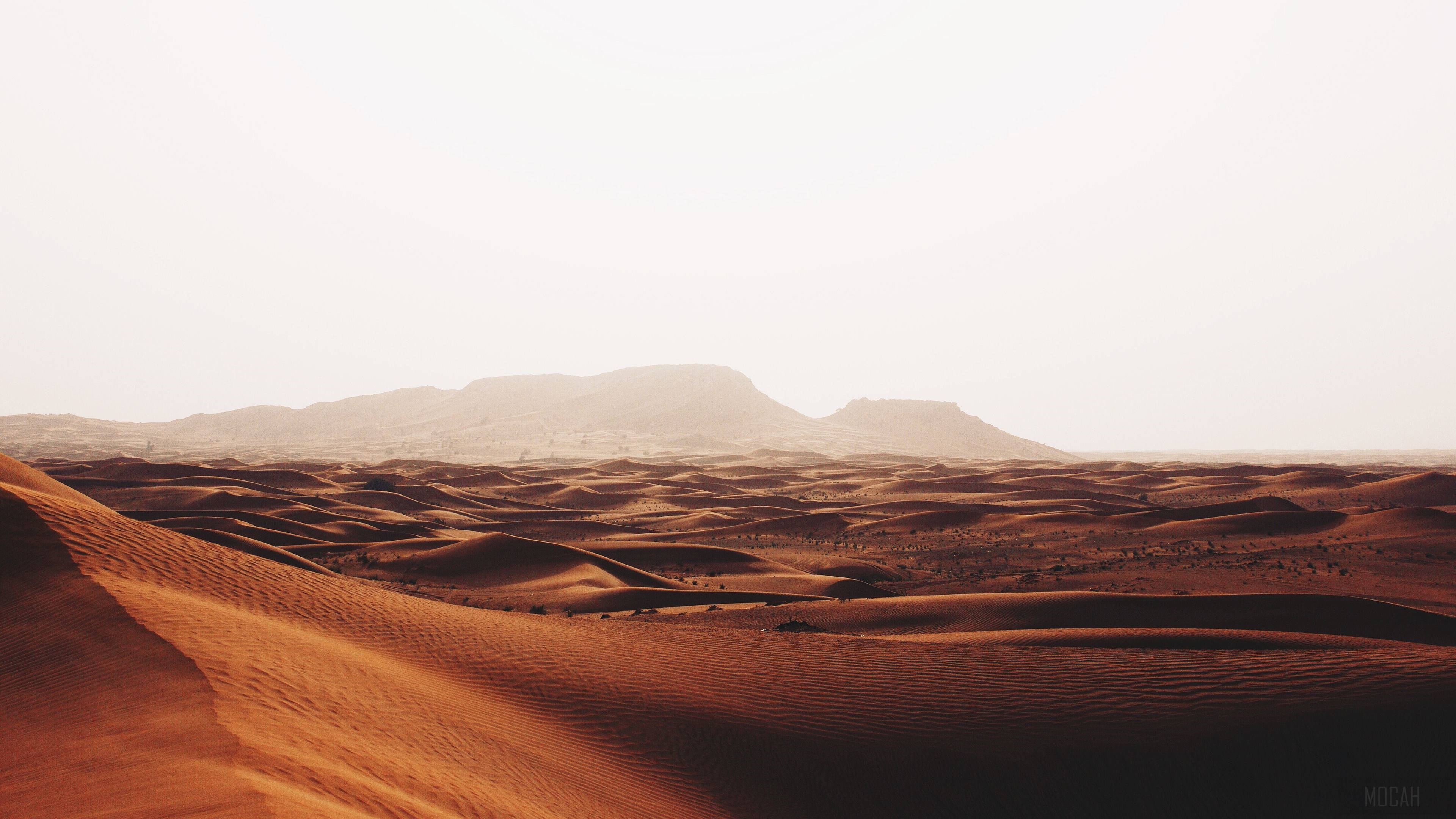 Desert Sand Dunes Landscape 4K HD Wallpaper