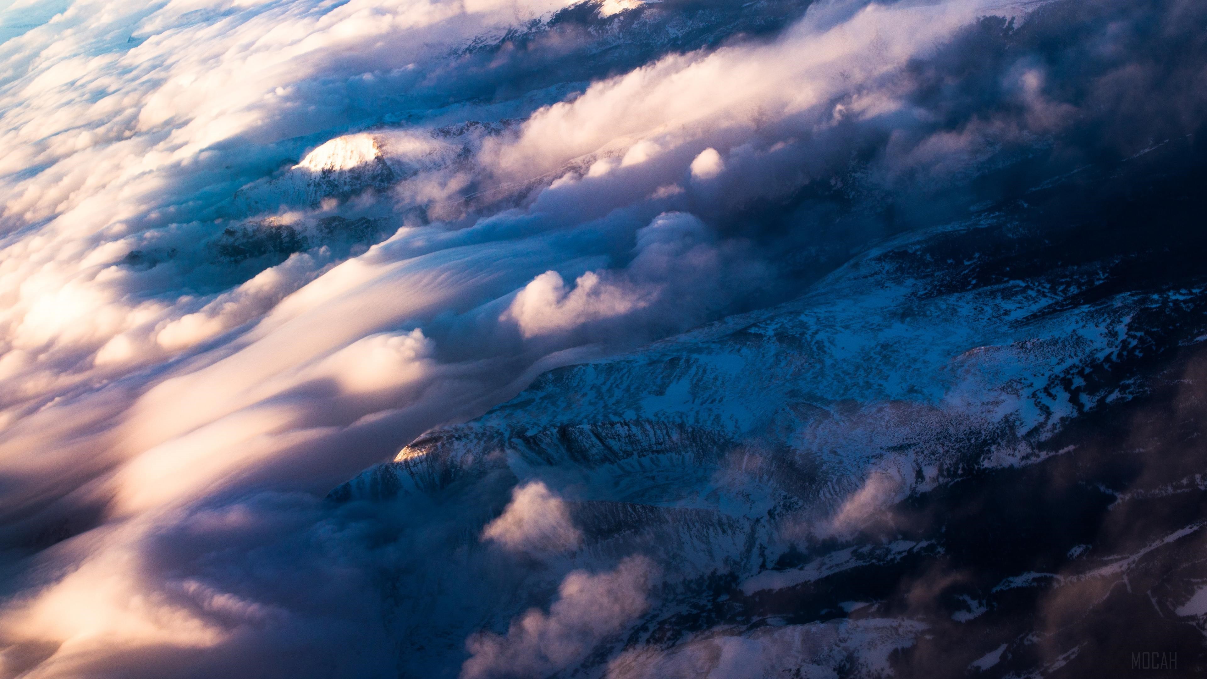 Birds Eye View Of Clouds HD Wallpaper