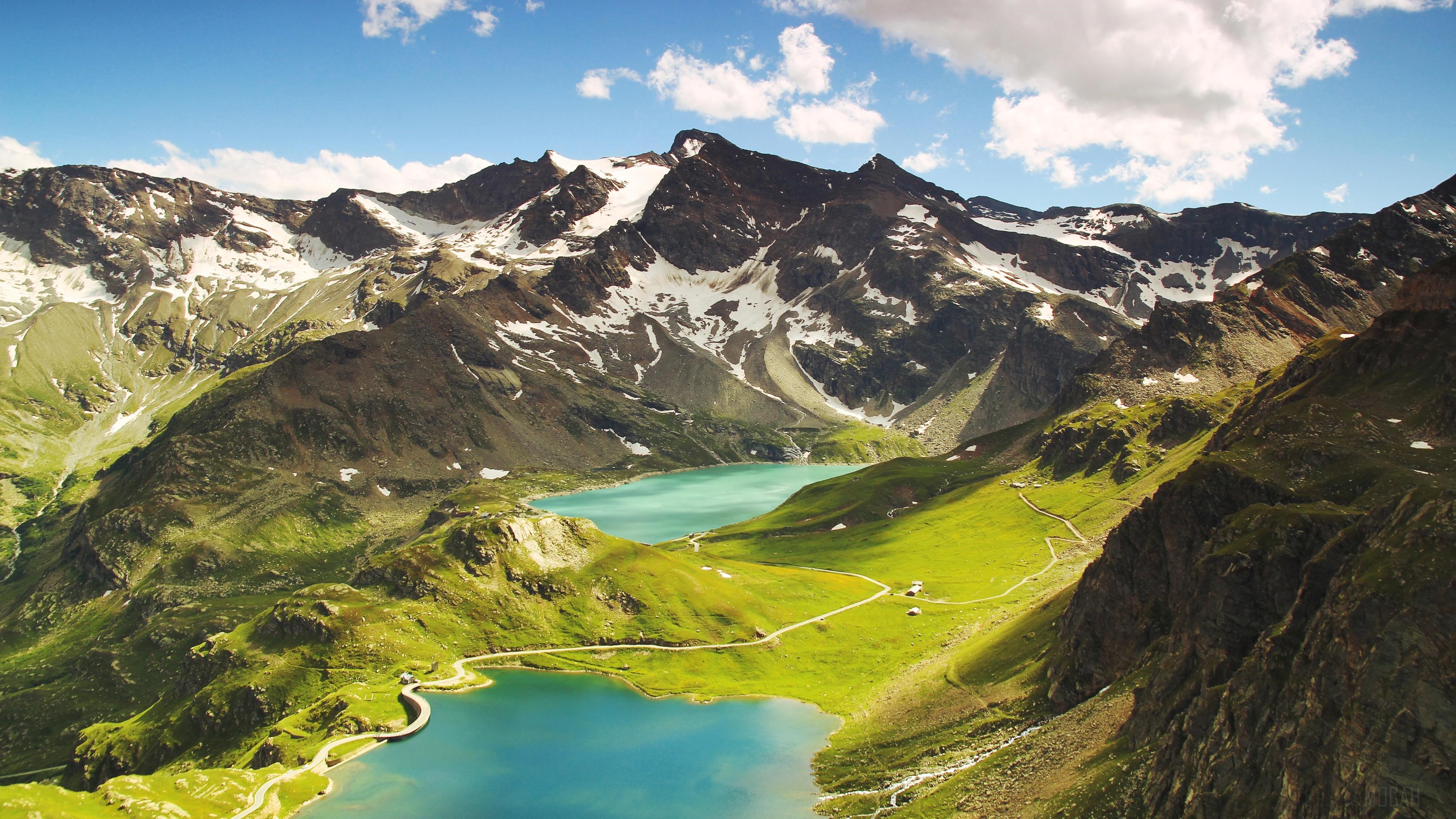 Ceresole Reale Comune In Italy HD Wallpaper